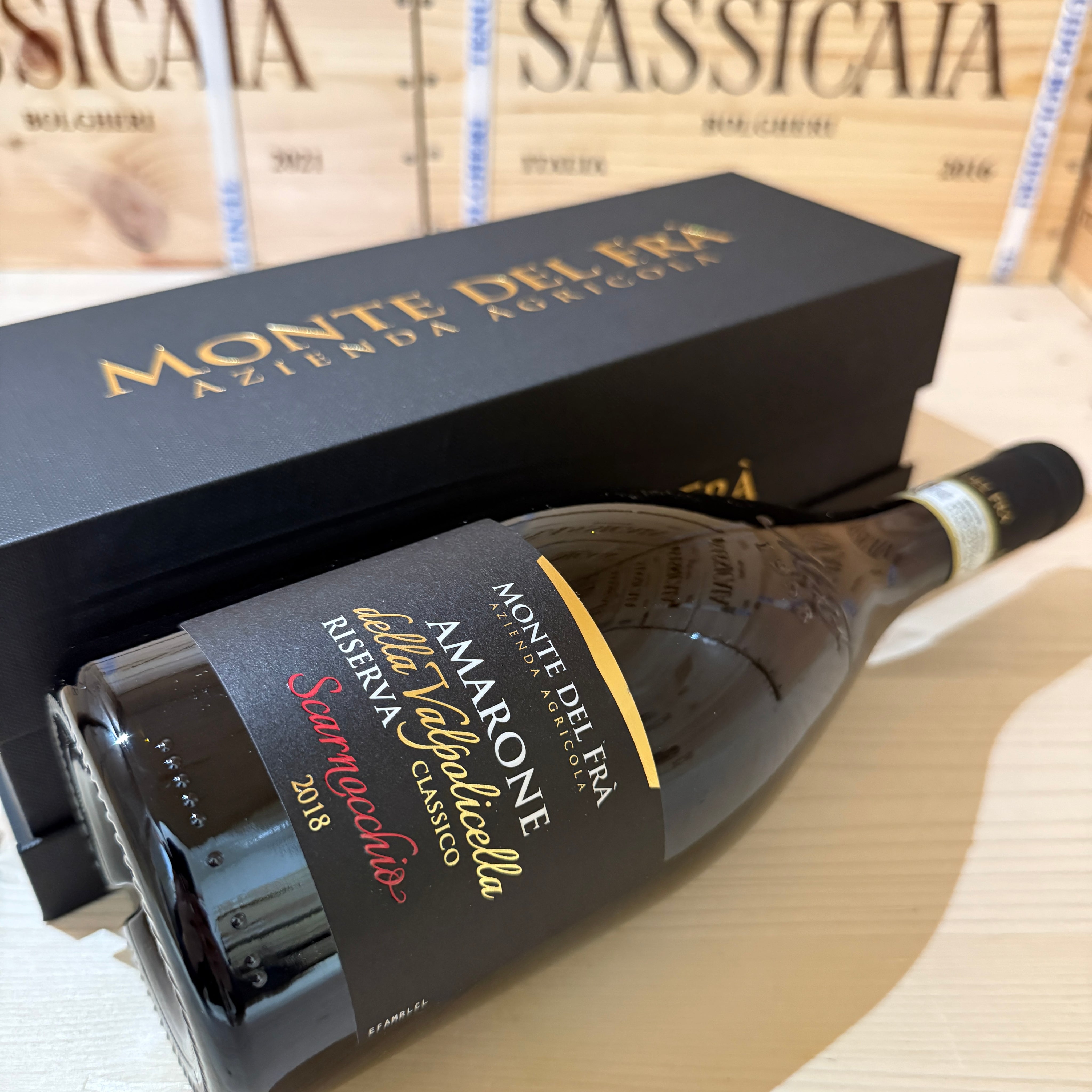 Monte del Fra Scarnocchio 2018 Amarone della Valpolicella Classico DOCG Riserva Astucciato