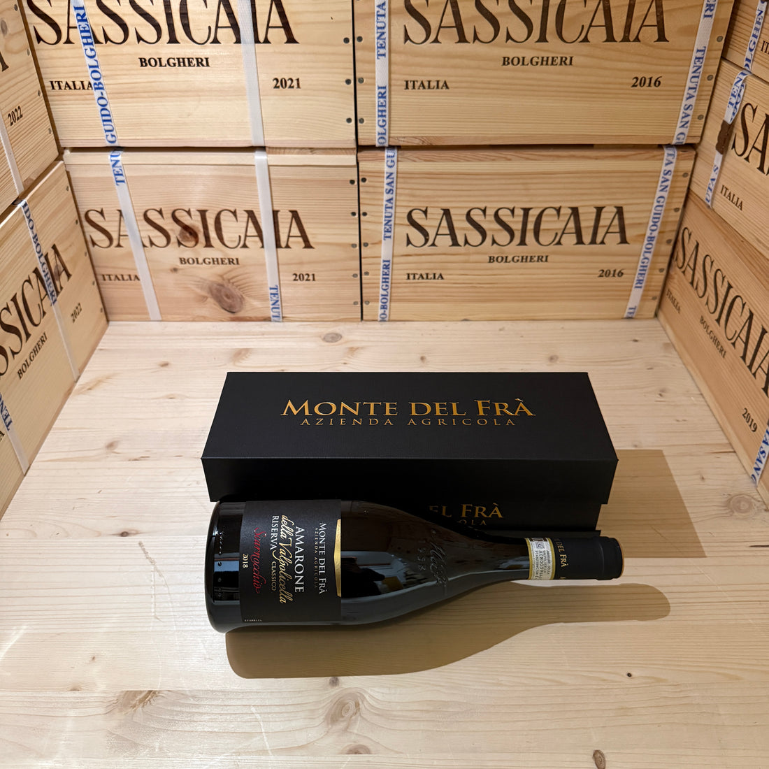 Monte del Fra Scarnocchio 2018 Amarone della Valpolicella Classico DOCG Riserva Astucciato
