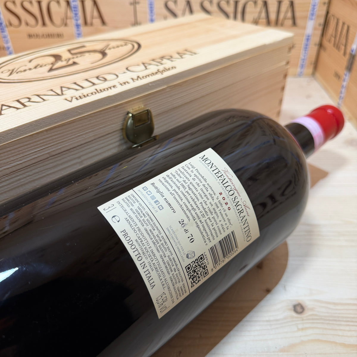 Montefalco Sagrantino DOCG 25 Anni Jeroboam 2020 Arnaldo Caprai