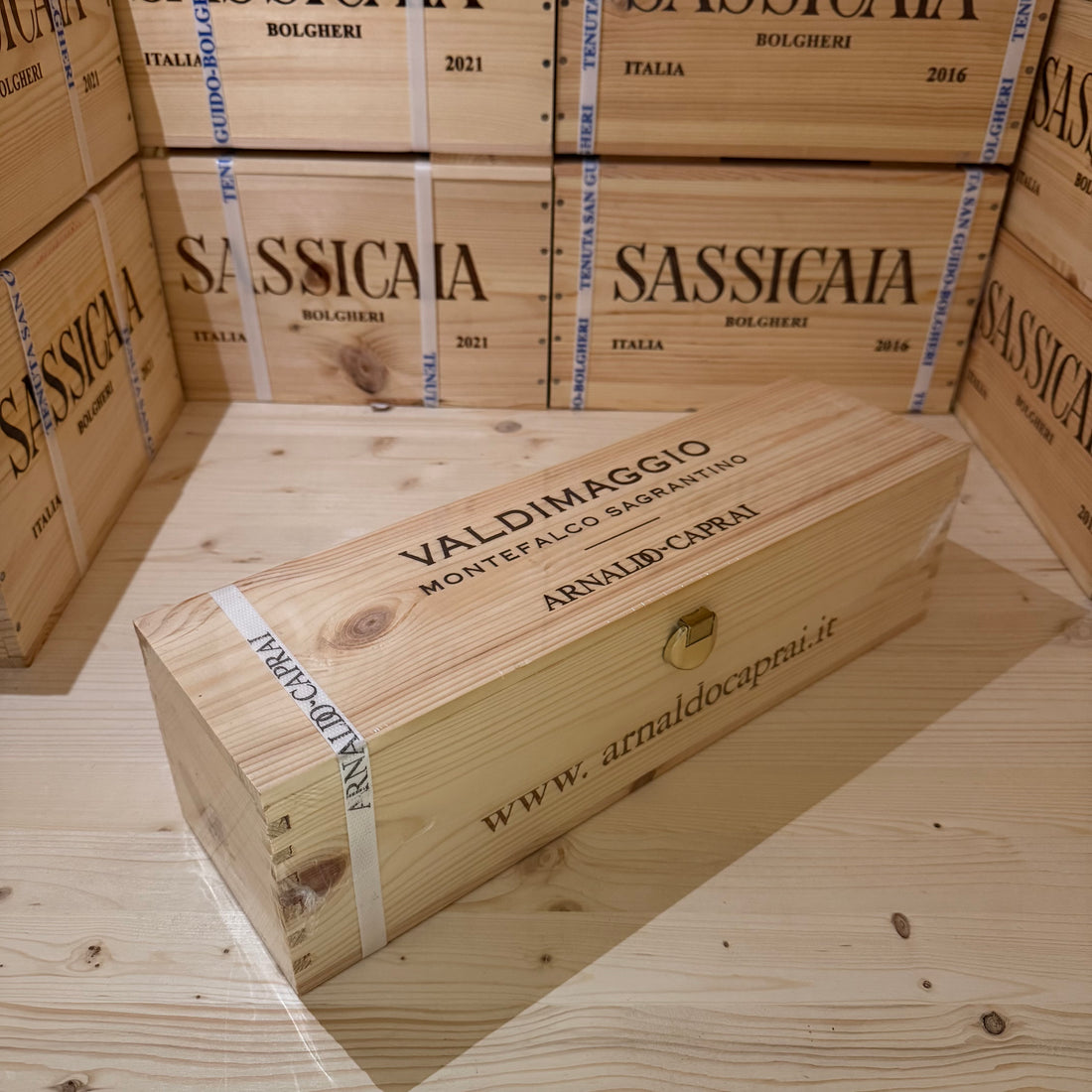 Montefalco Sagrantino DOCG Valdimaggio 2020 Magnum Arnaldo Caprai - in Cassa Legno
