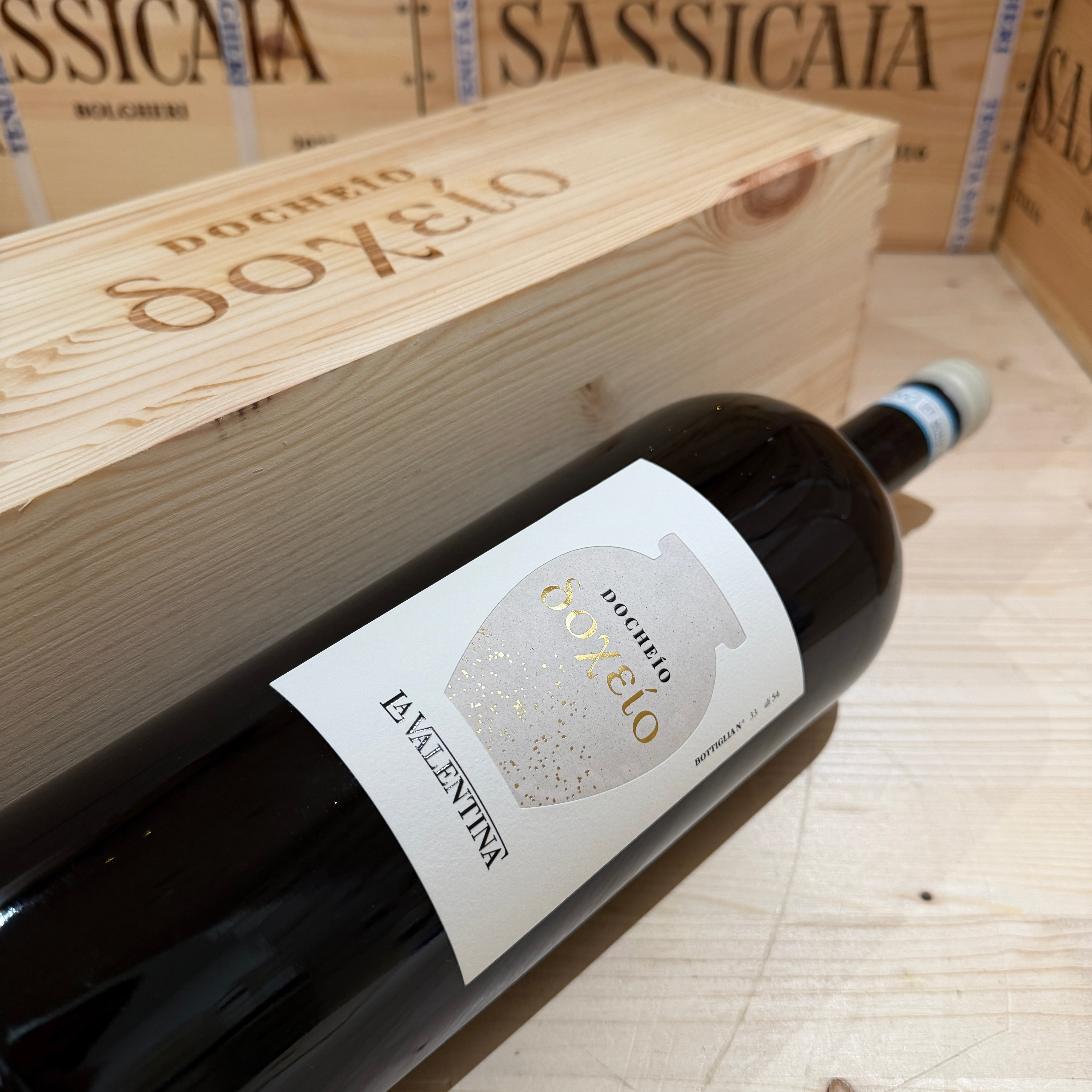 Montepulciano d'Abruzzo Docheio 2022 Magnum La Valentina - in Cassa Legno