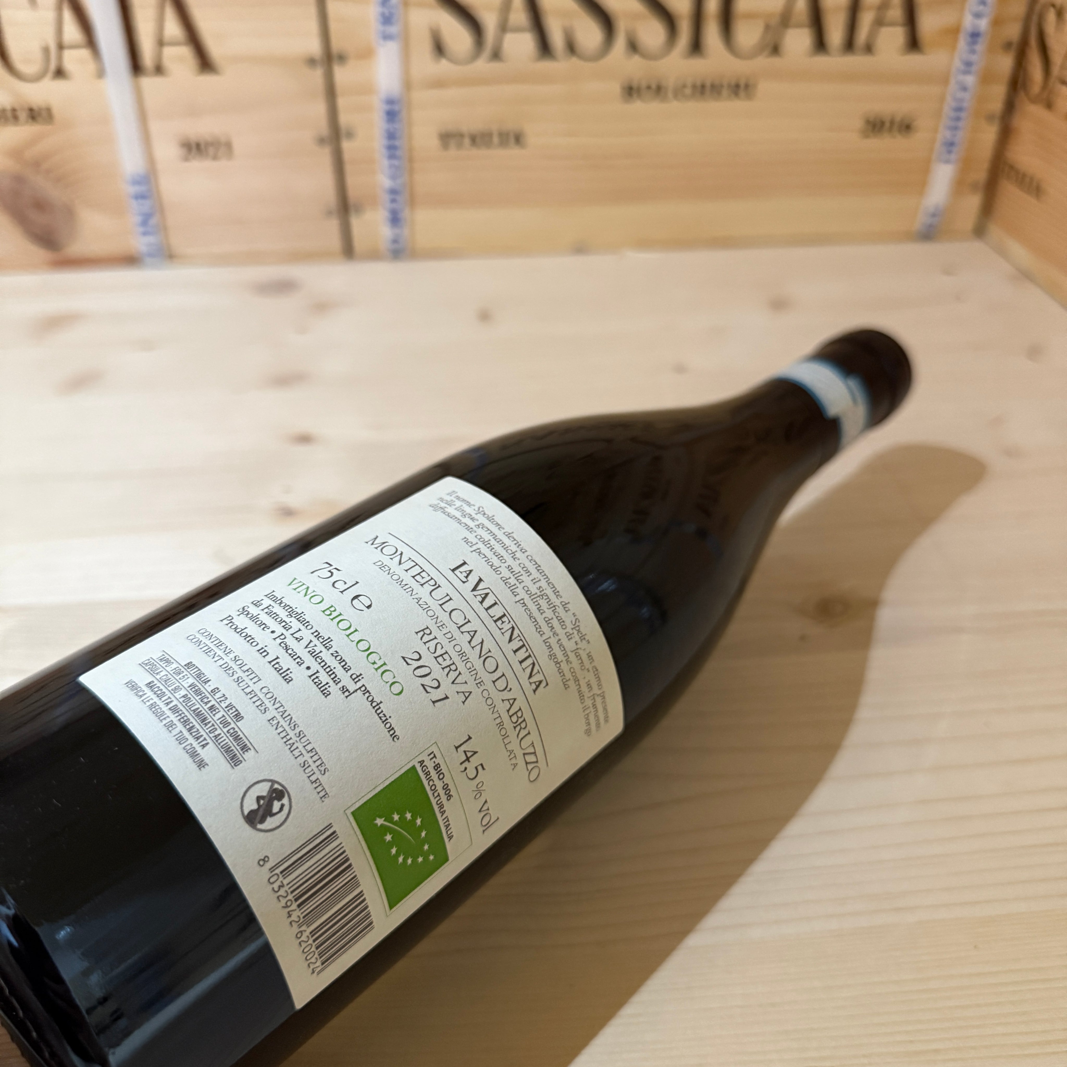Montepulciano d'Abruzzo Riserva 2021 Spelt La Valentina