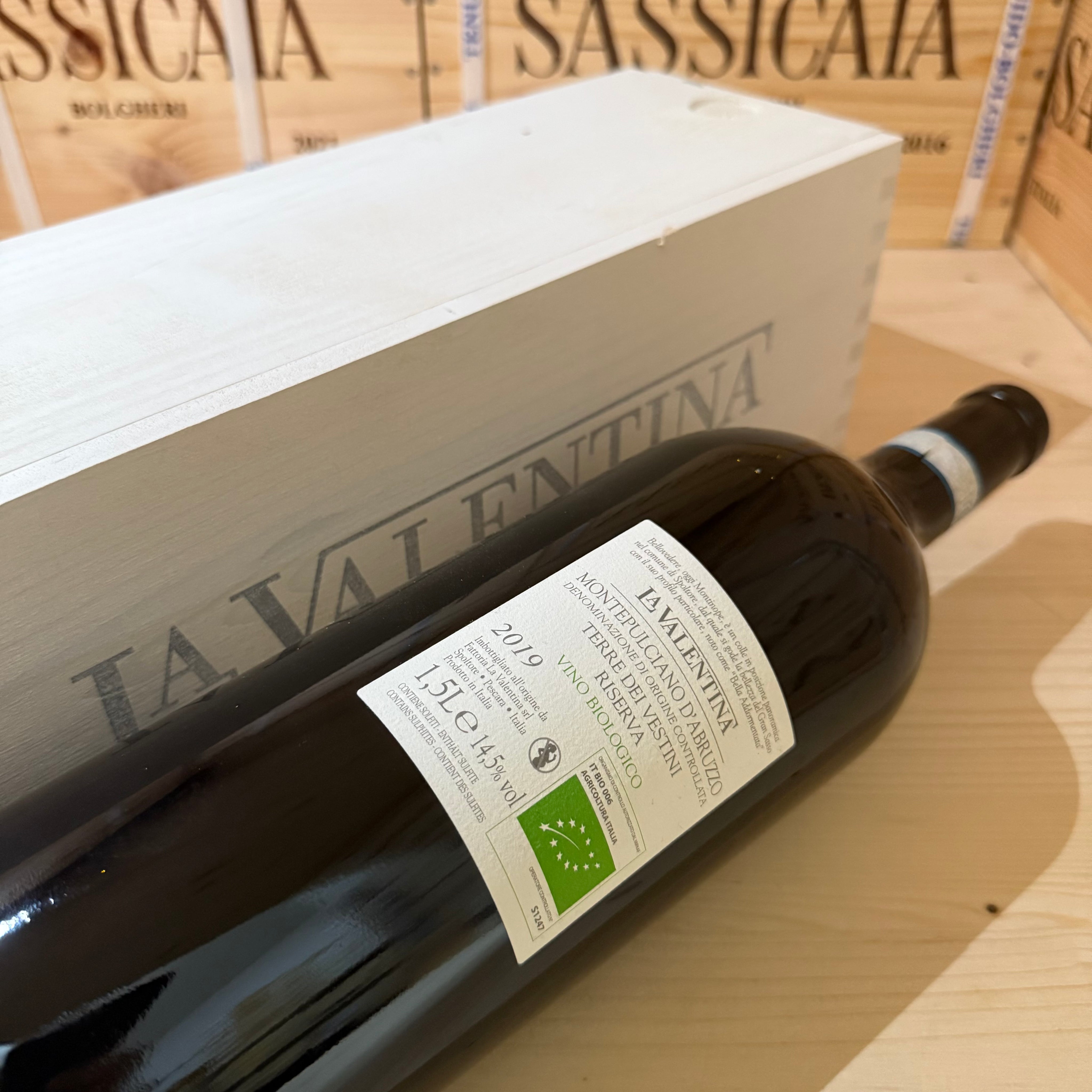 Montepulciano d'Abruzzo Riserva Bellovedere 2019 Magnum La Valentina - in Cassa Legno