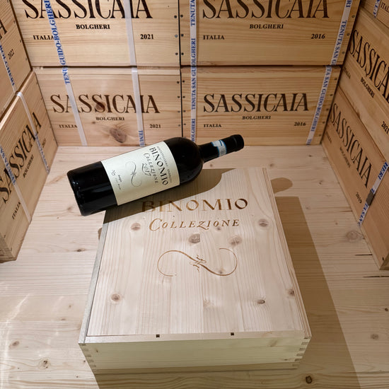 Montepulciano d'Abruzzo Riserva Binomio Collezione 2017 La Valentina - Cassa Legno 3 Bottiglie