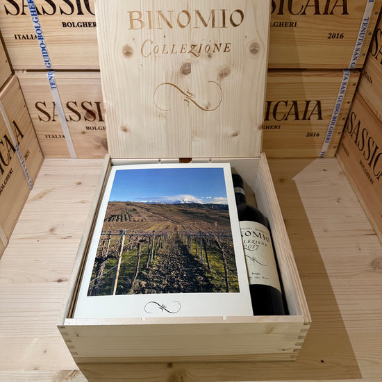 Montepulciano d'Abruzzo Riserva Binomio Collezione 2017 La Valentina - Cassa Legno 3 Bottiglie