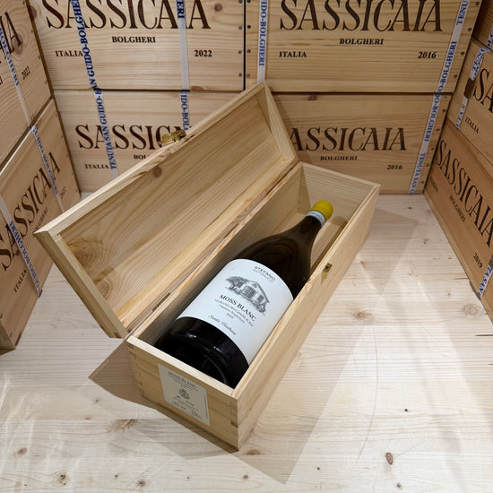 Moss Blanc 2019 Magnum Santa Barbara Verdicchio dei Castelli di Jesi DOC Classico Superiore - in Cassa Legno