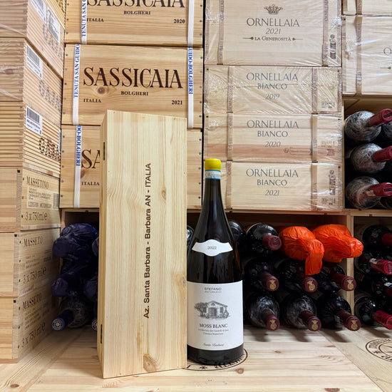 Moss Blanc 2022 Magnum Santa Barbara Verdicchio dei Castelli di Jesi DOC Classico Superiore - in Cassa Legno