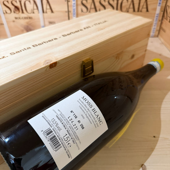 Moss Blanc 2022 Magnum Santa Barbara Verdicchio dei Castelli di Jesi DOC Classico Superiore - in Cassa Legno