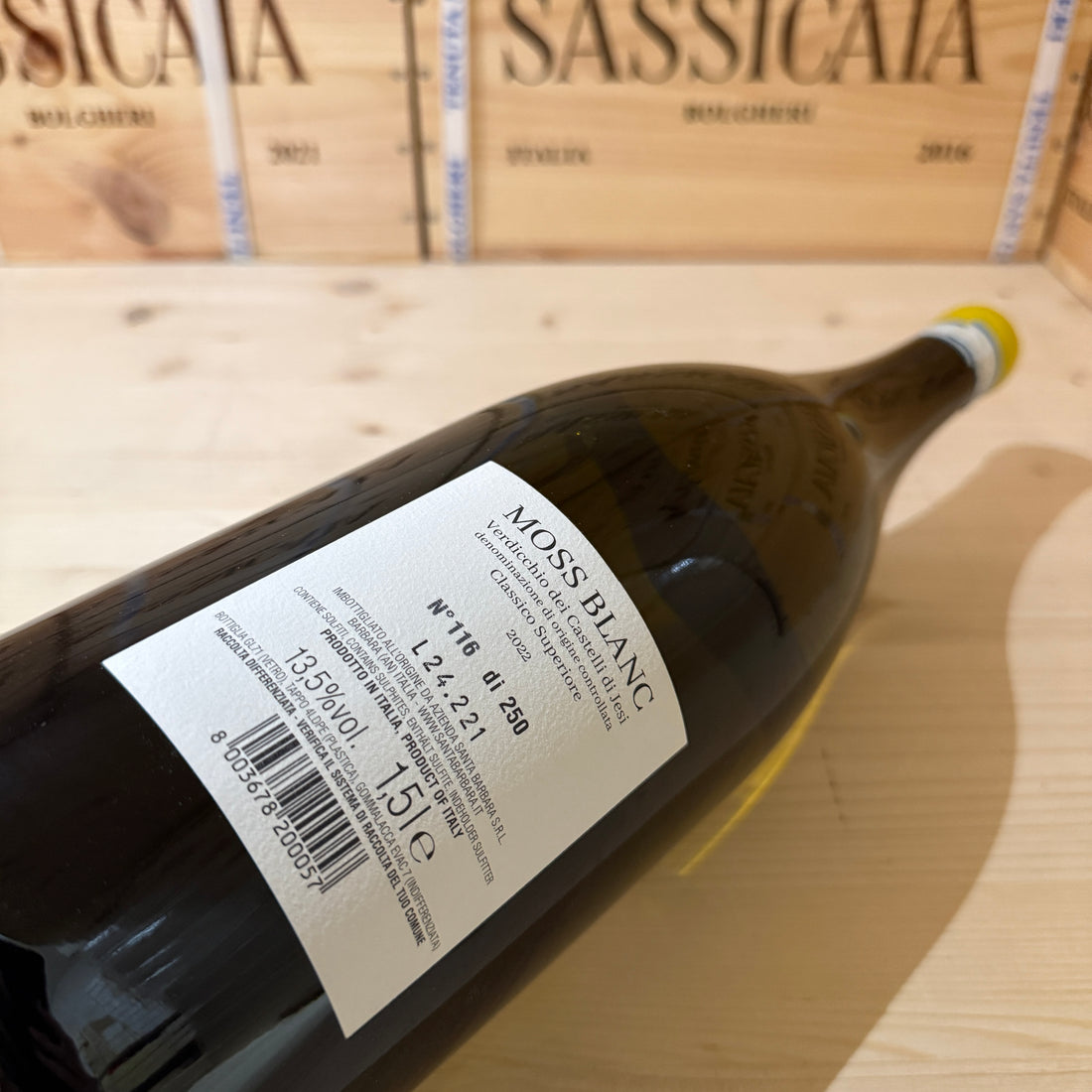 Moss Blanc 2022 Magnum Santa Barbara Verdicchio dei Castelli di Jesi DOC Classico Superiore