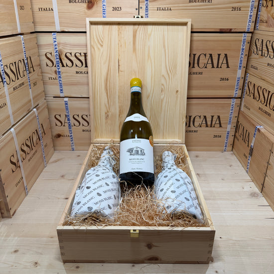 Moss Blanc 2023 Santa Barbara Cassa Legno 3 Bottiglie