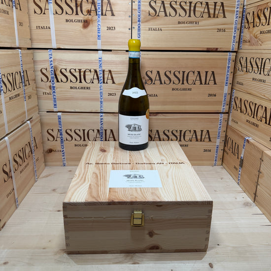 Moss Blanc 2023 Santa Barbara Cassa Legno 3 Bottiglie