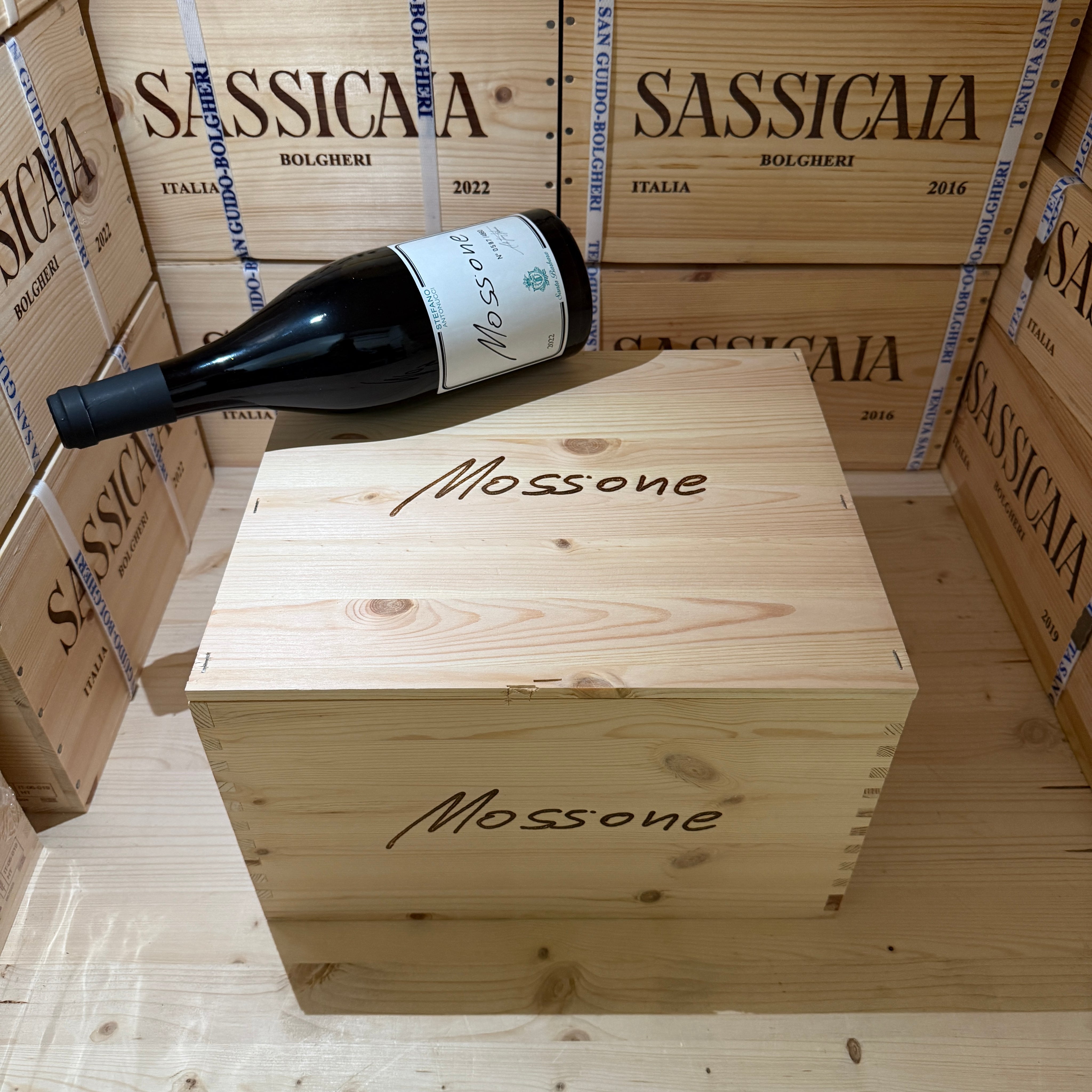 Mossone 2022 Santa Barbara - Cassa Legno 6 Bottiglie