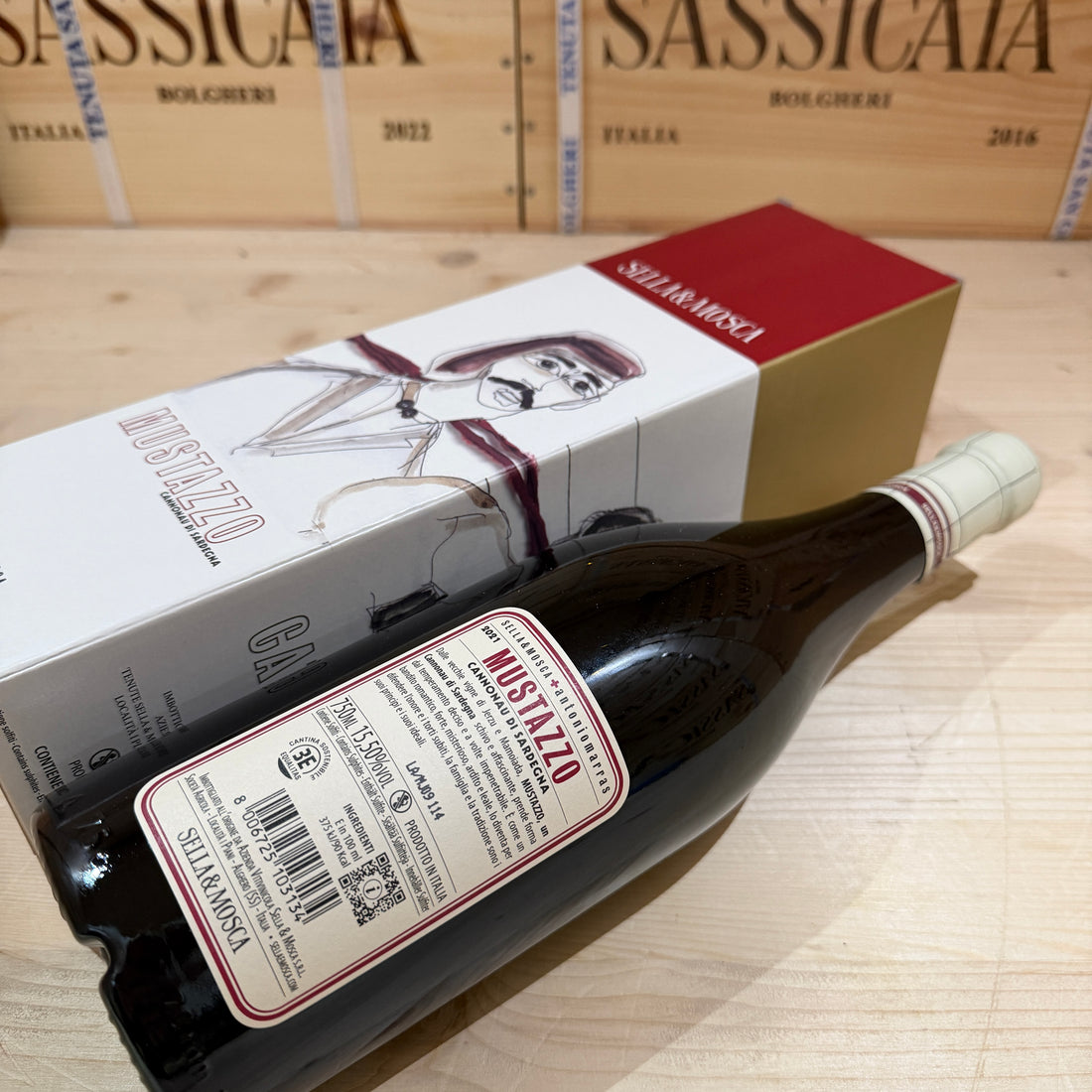 Mustazzo 2021 Cannonau di Sardegna Sella & Mosca - Astucciato