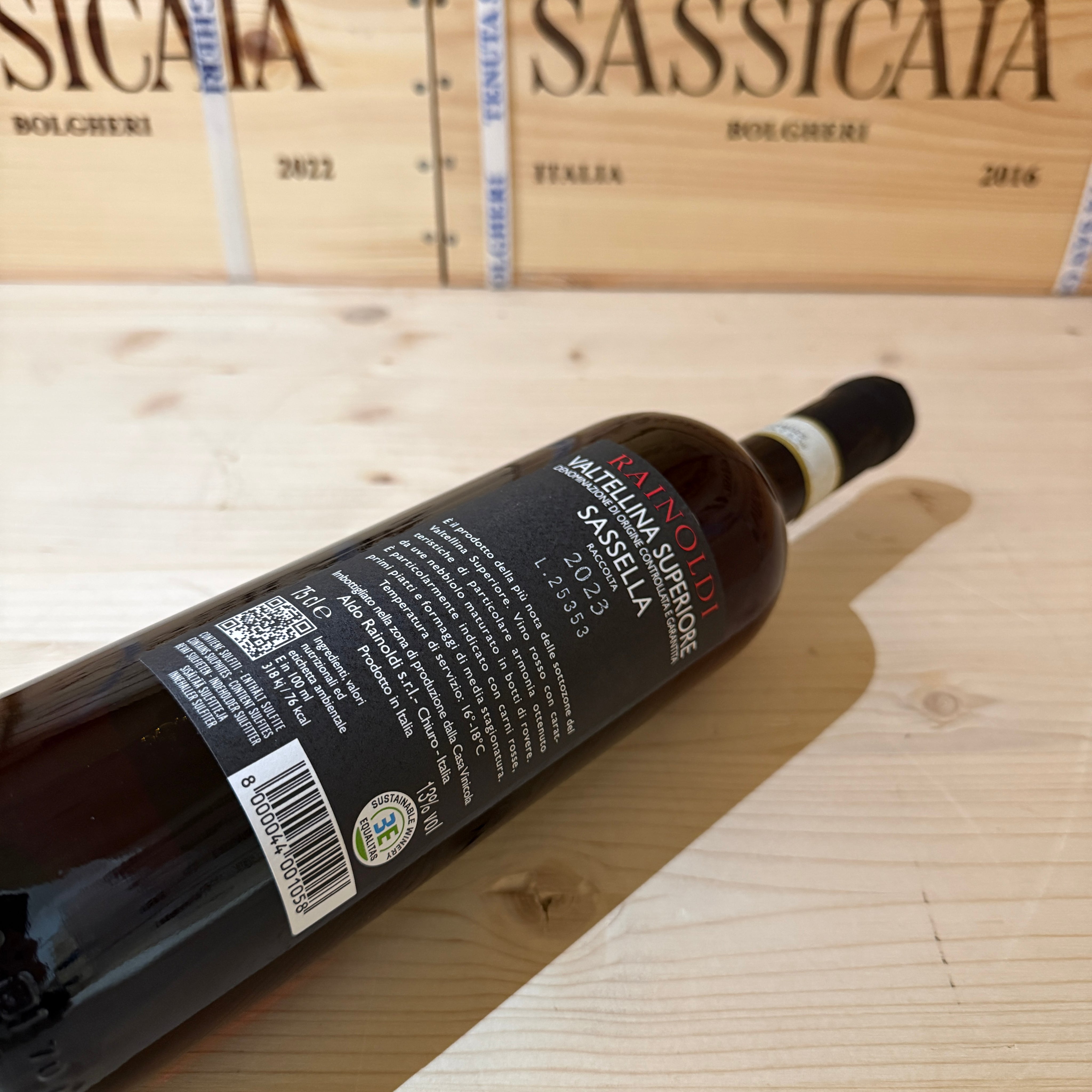 Nebbiolo Sassella 2023 Rainoldi Valtellina Superiore DOCG