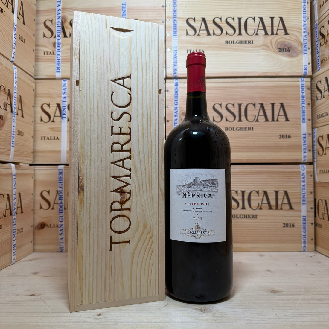 Neprica Primitivo 2025 Magnum Tormaresca - Marchesi Antinori - in Cassa Legno
