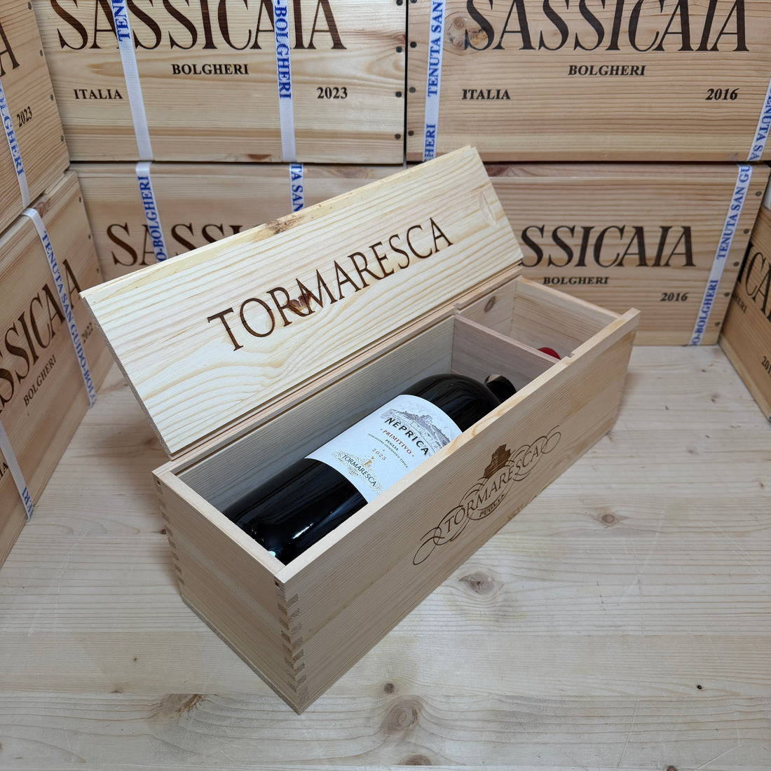 Neprica Primitivo 2025 Magnum Tormaresca - Marchesi Antinori - in Cassa Legno