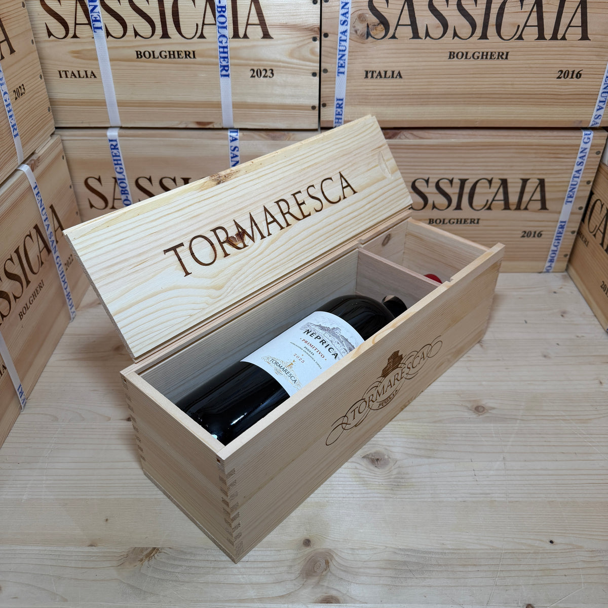 Neprica Primitivo 2025 Magnum Tormaresca - Marchesi Antinori - in Cassa Legno