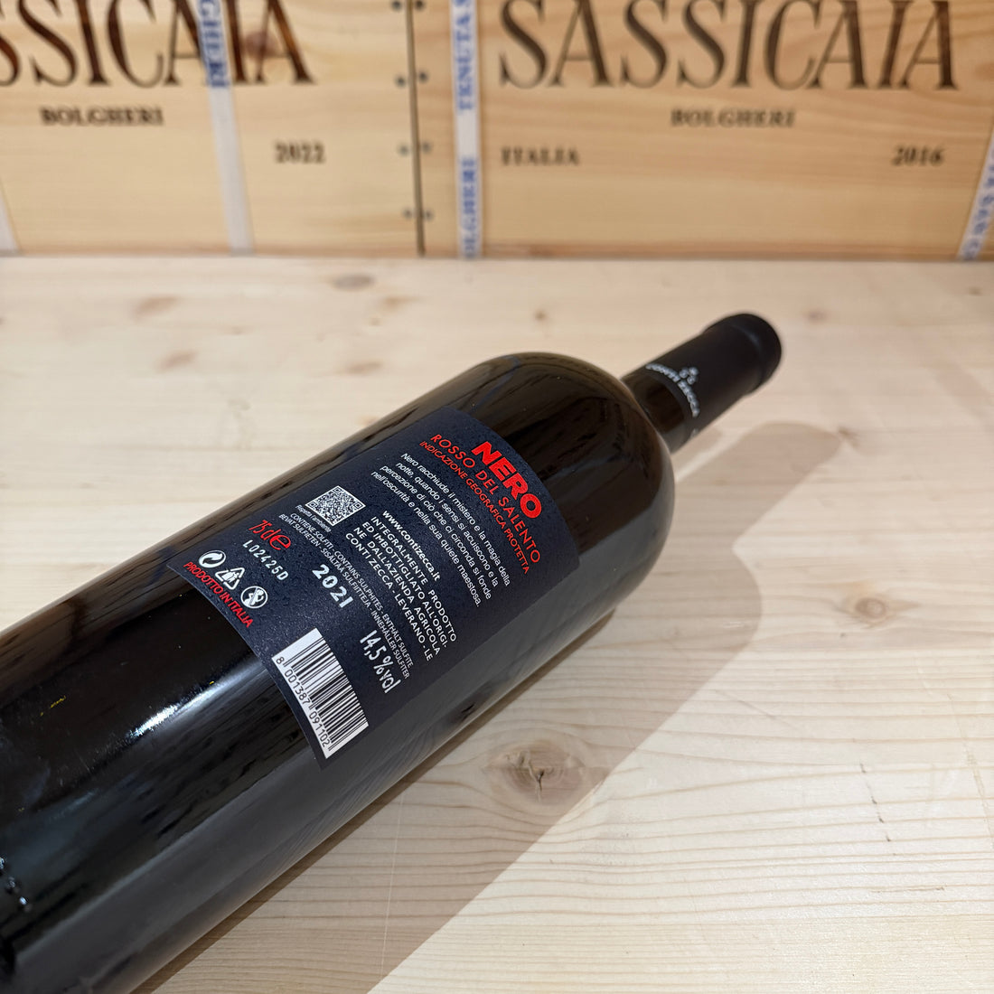 Nero 2021 Conti Zecca Salento Rosso IGP
