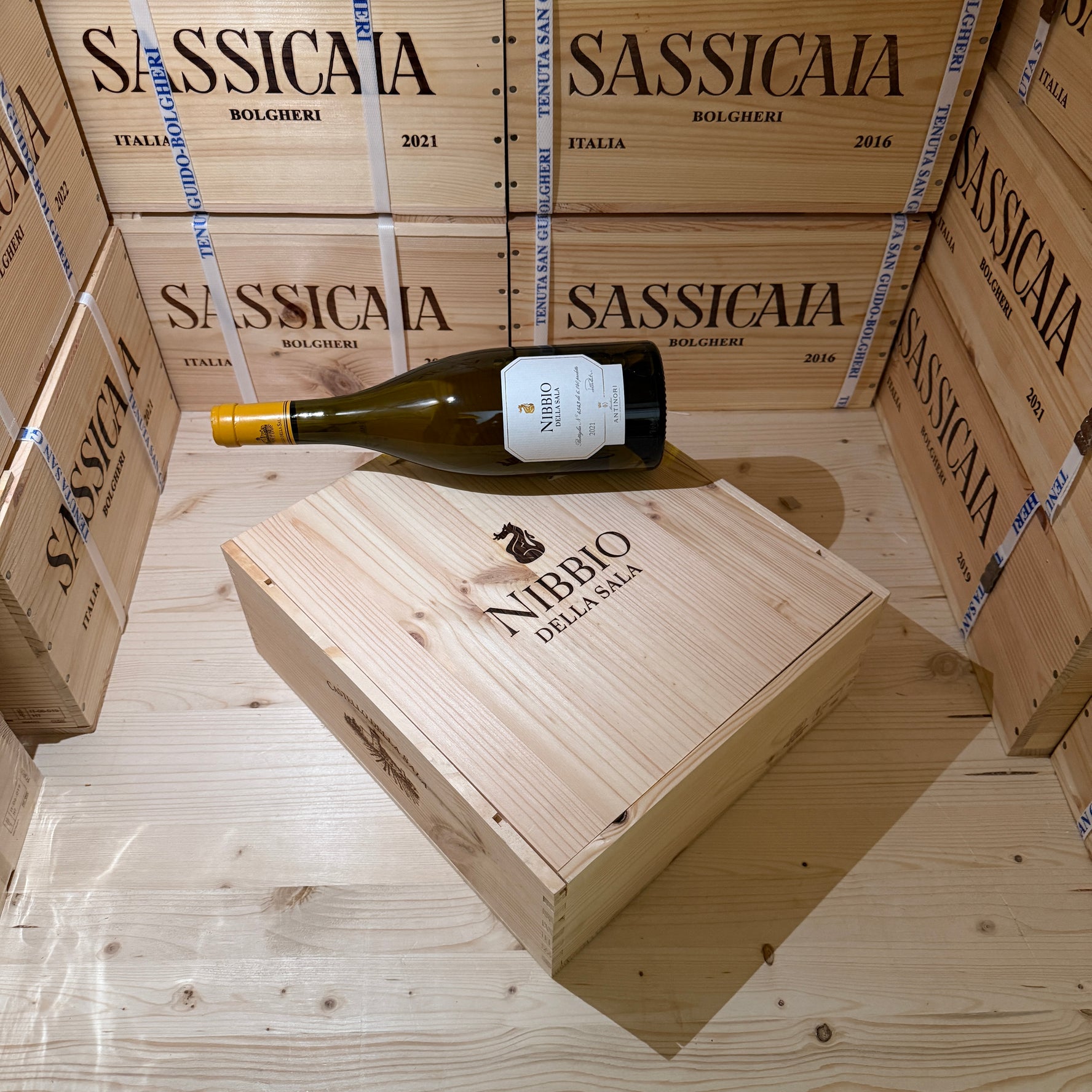 Nibbio della Sala 2021 Castello della Sala Marchesi Antinori - Cassa Legno 3 Bottiglie