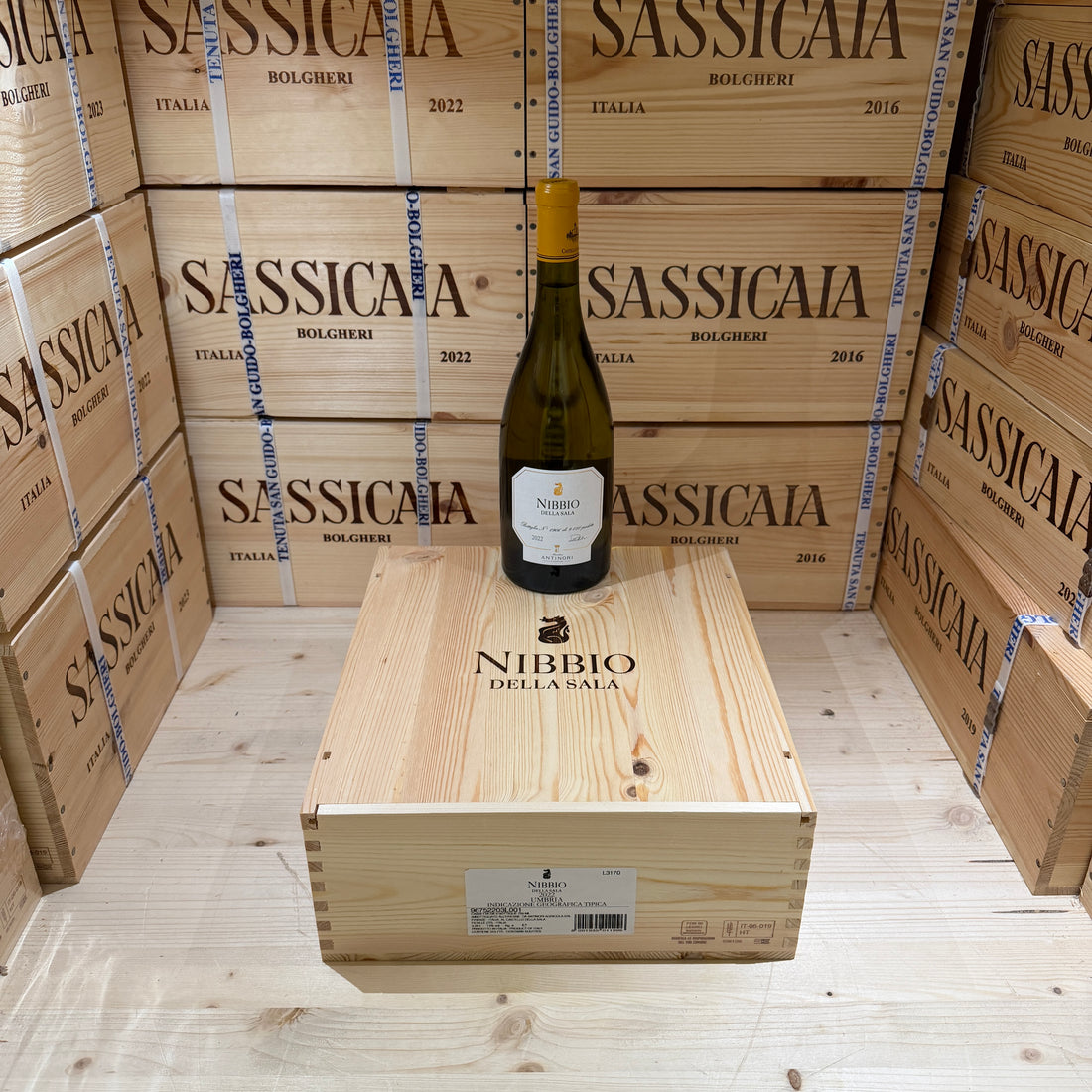 Nibbio della Sala 2022 Castello della Sala Marchesi Antinori - Cassa Legno 3 Bottiglie