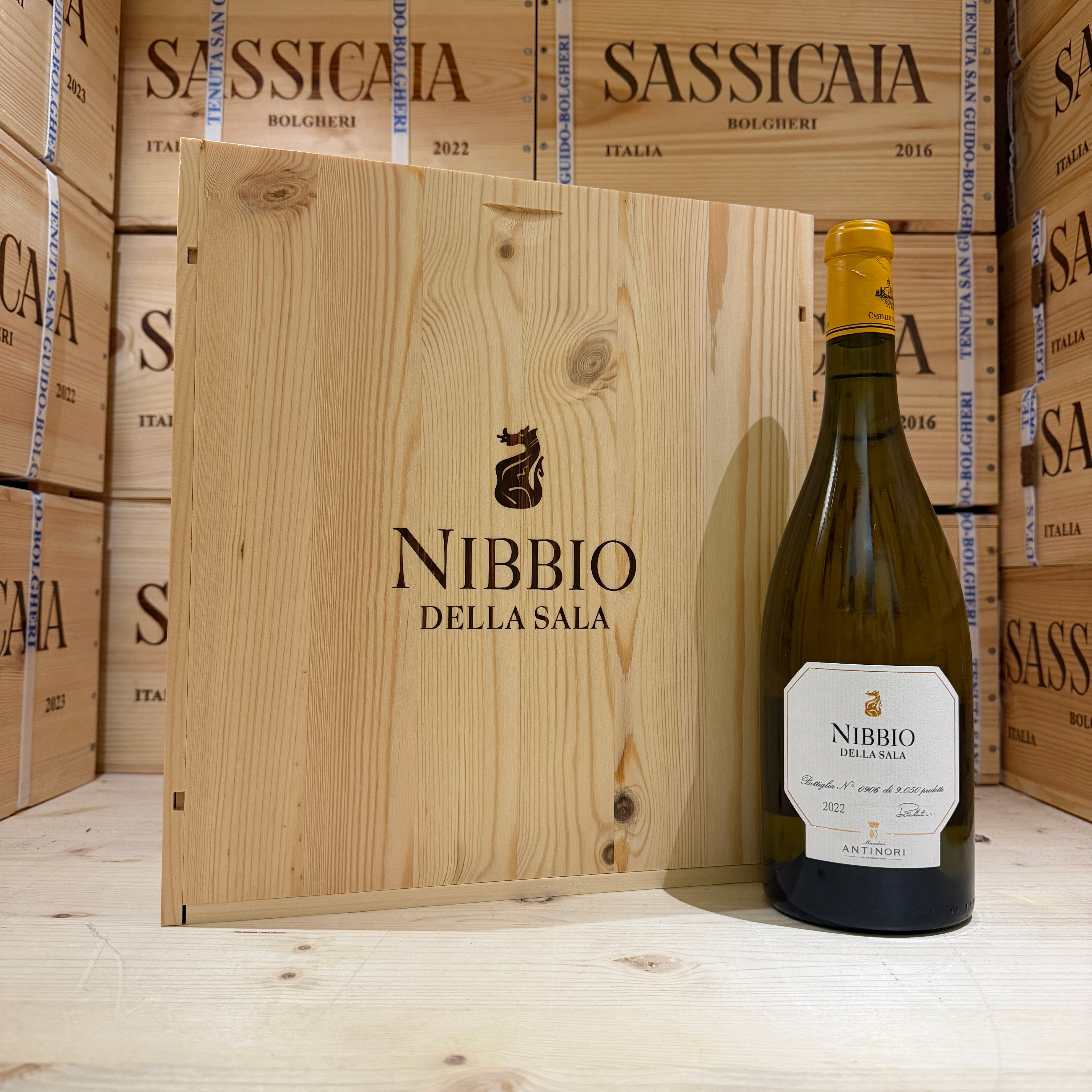 Nibbio della Sala 2022 Castello della Sala Marchesi Antinori - Cassa Legno 3 Bottiglie