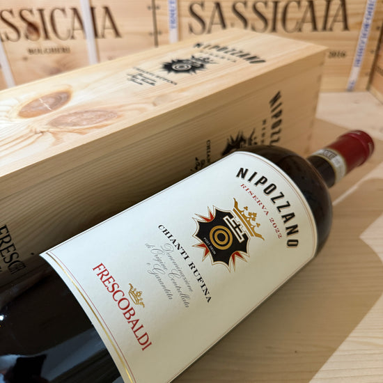 Nipozzano Riserva 2022 Magnum Chianti Rufina Riserva DOCG Marchesi Frescobaldi - in Cassa Legno