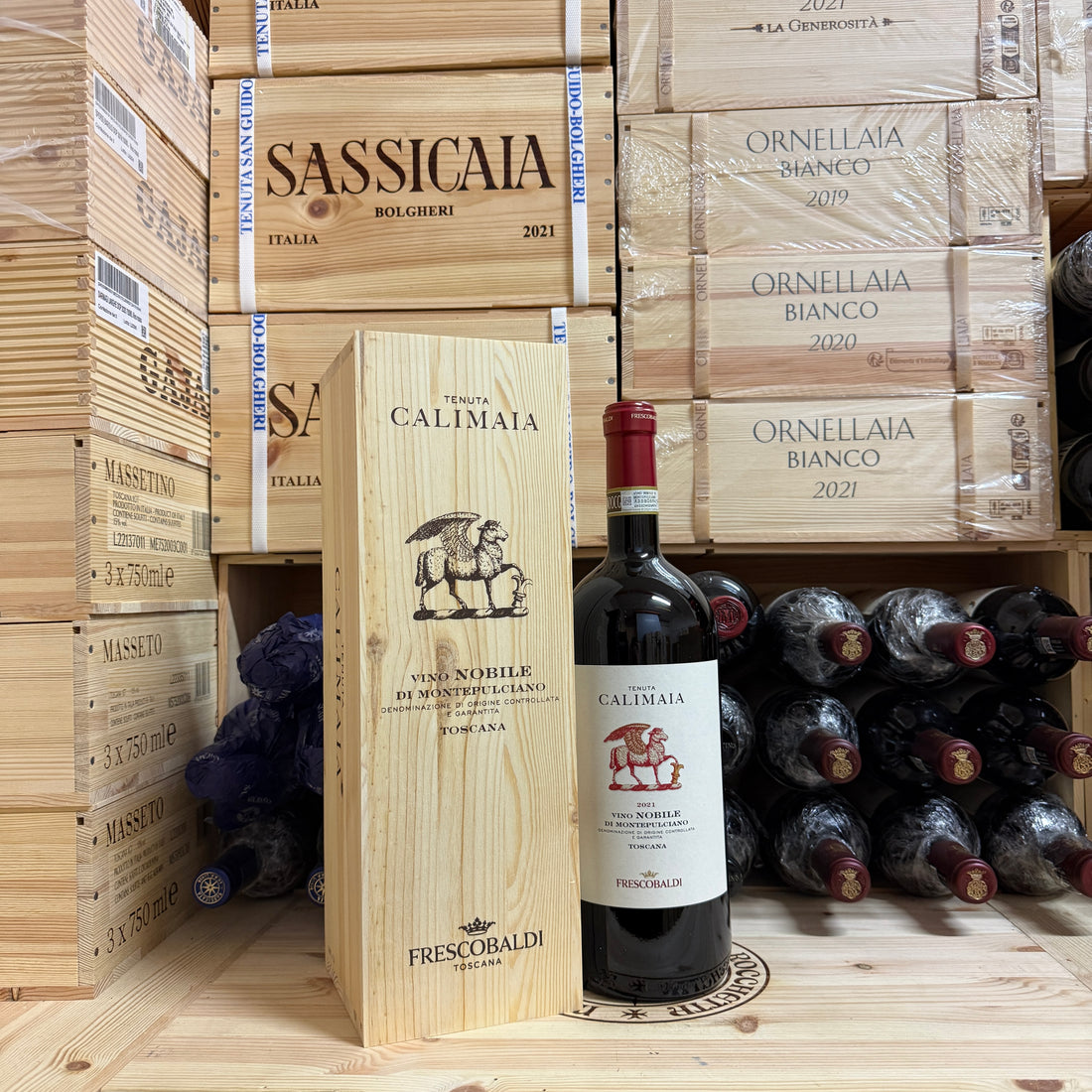 Nobile di Montepulciano Tenuta Calimaia 2021 Magnum Marchesi Frescobaldi - in Cassa Legno