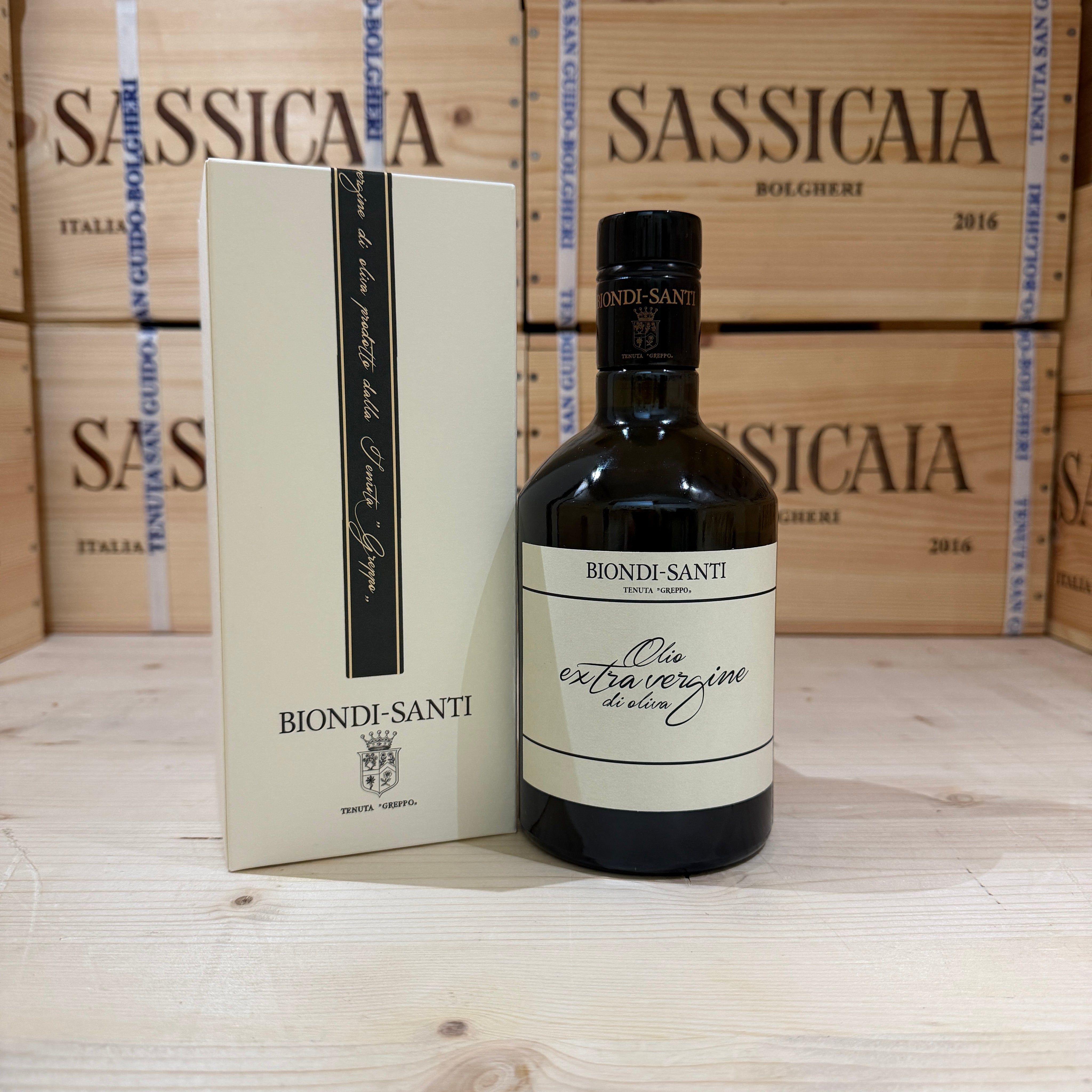 Olio Biondi Santi Tenuta Greppo 2025/2026 - Olio EVO 500 ml Astucciato