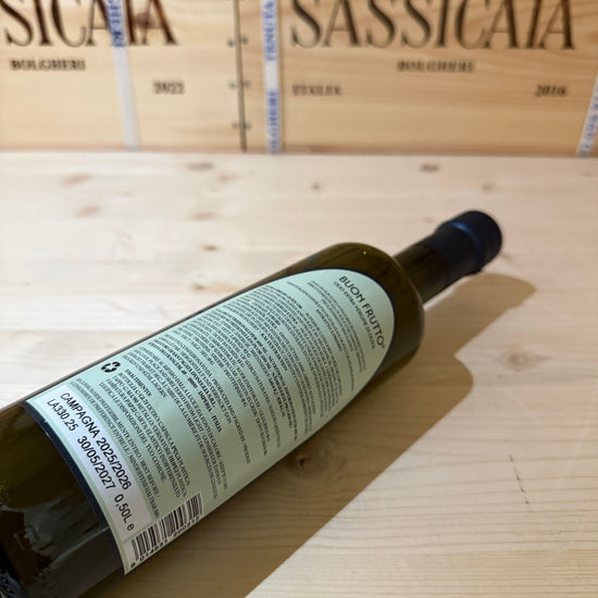 Olio Extravergine di Oliva Buon Frutto Biologico Frantoio Sant'Agata D'Oneglia 2025/2026 - 500ml