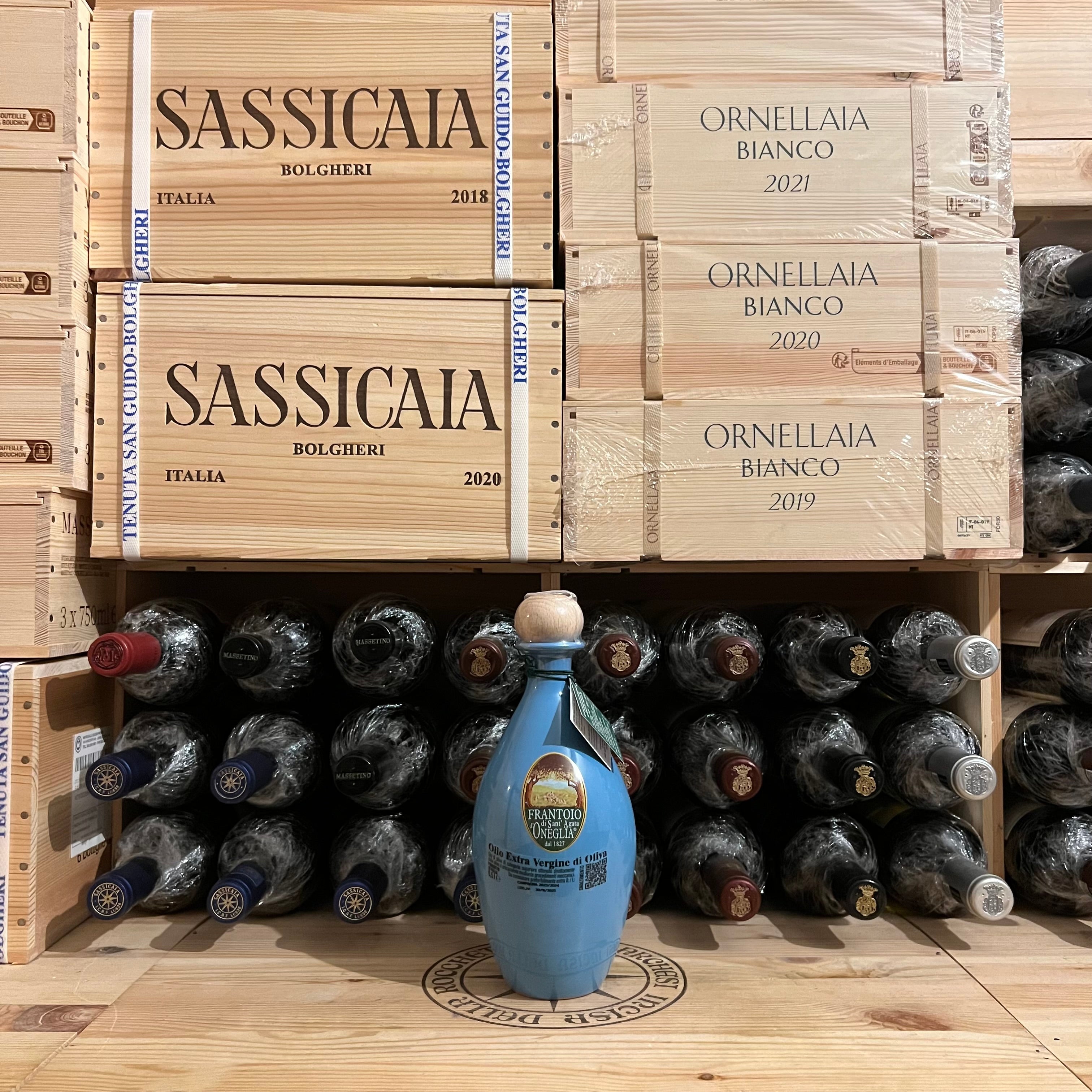 Olio Extravergine di Oliva I Clivi Ceramica Azzurra Frantoio Sant'Agata D'Oneglia - 500ml