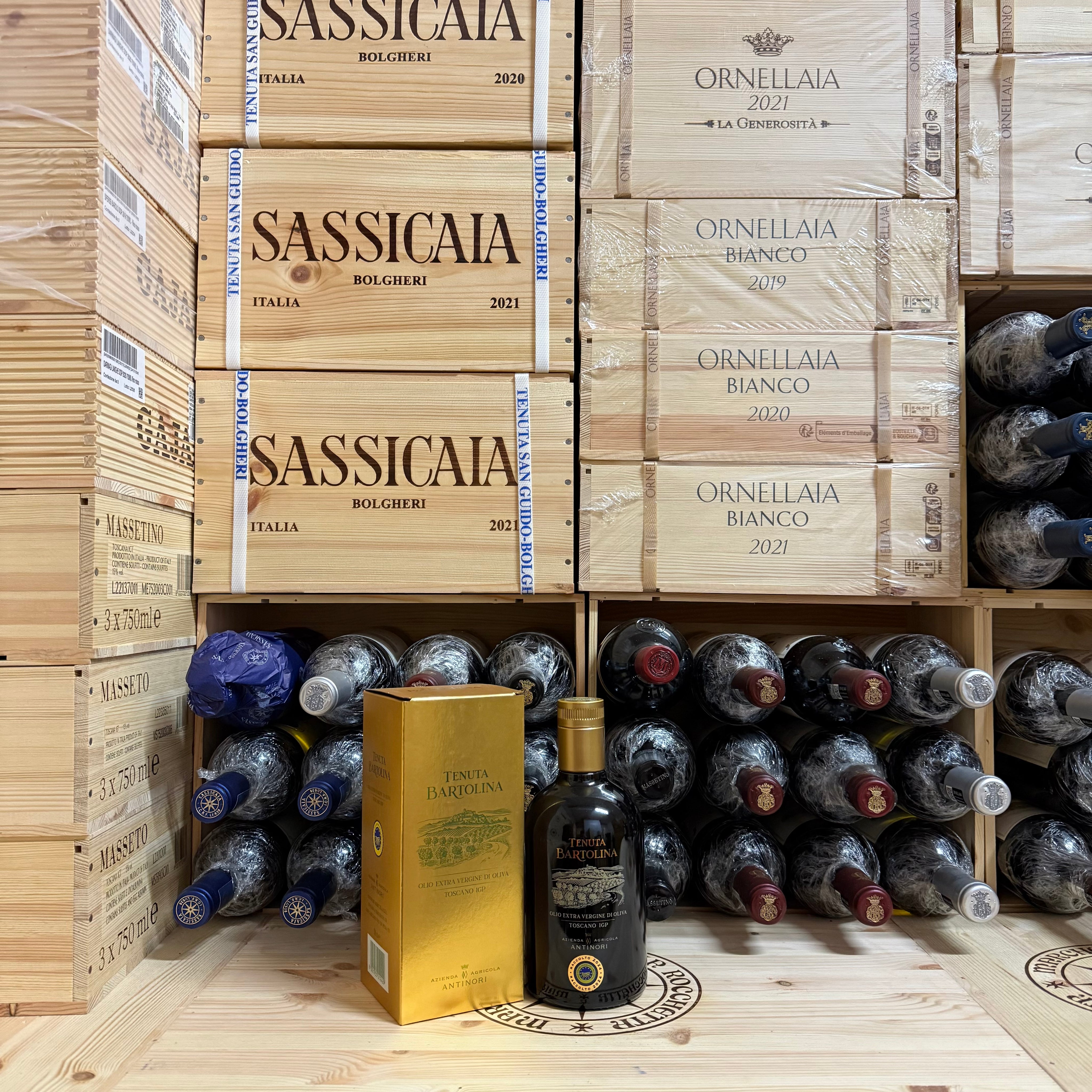 Olio Extravergine di Oliva Tenuta Bartolina 2024/2025 0,5 L Astucciato Marchesi Antinori