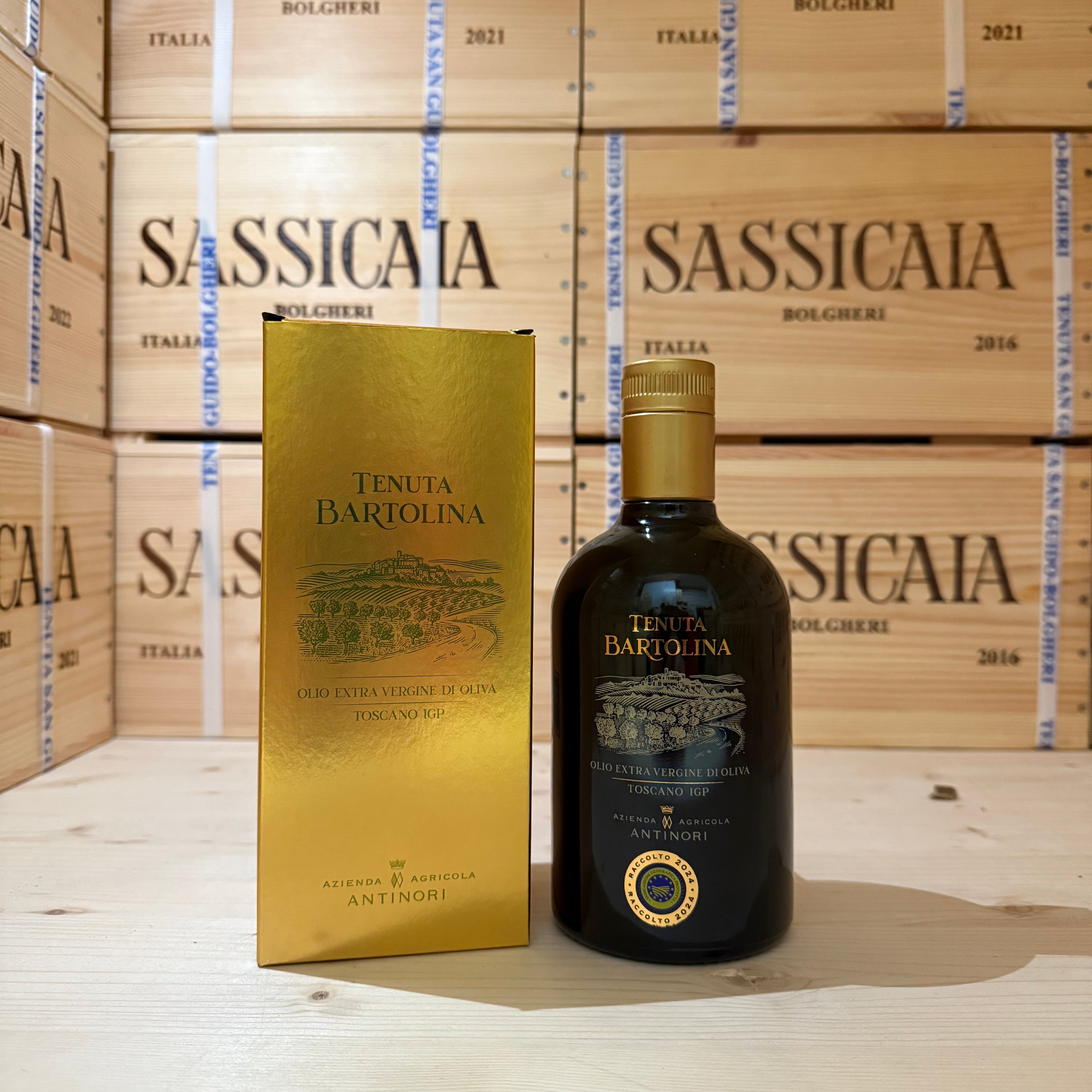 Olio Extravergine di Oliva Tenuta Bartolina 2024/2025 0,5 L Astucciato Marchesi Antinori