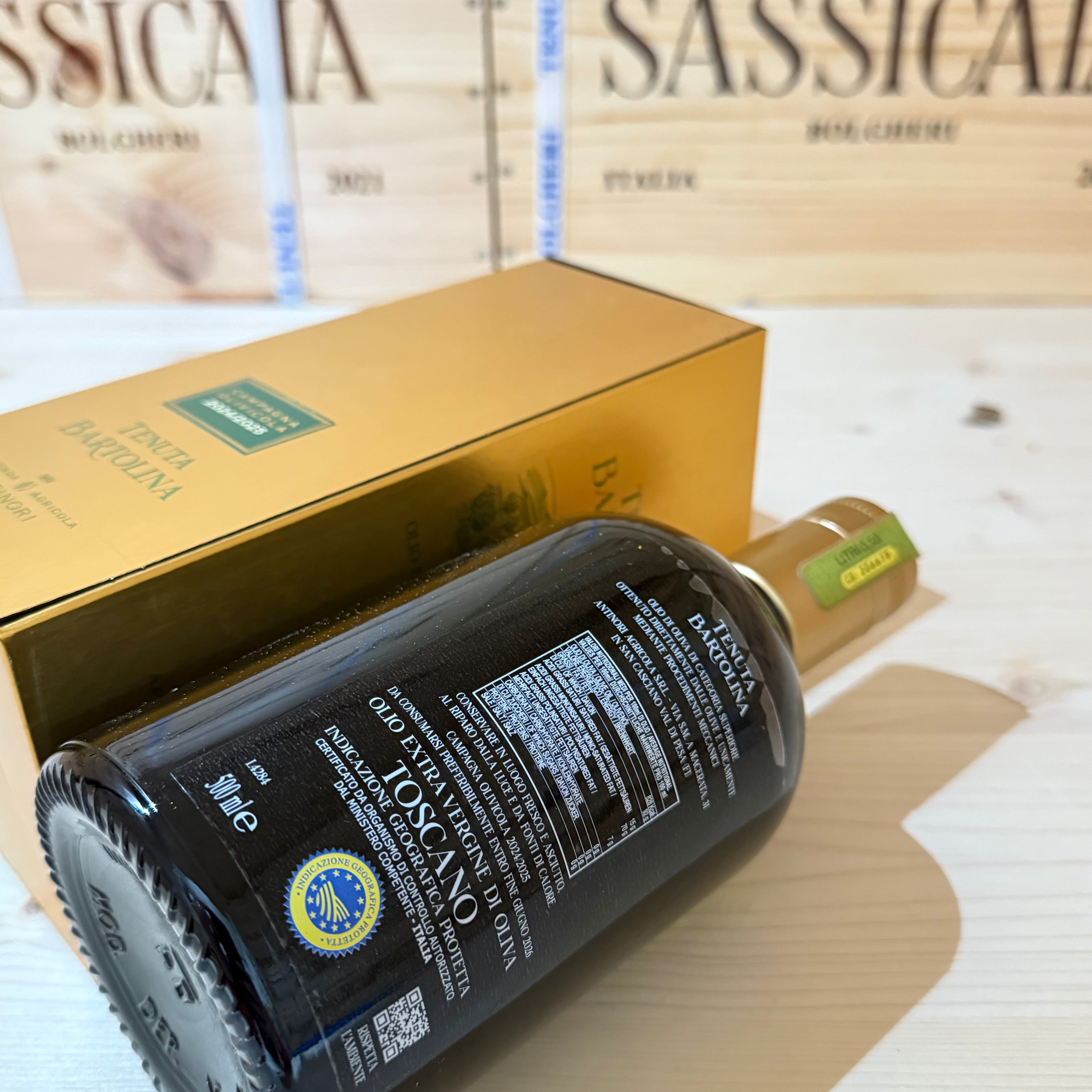 Olio Extravergine di Oliva Tenuta Bartolina 2024/2025 0,5 L Astucciato Marchesi Antinori