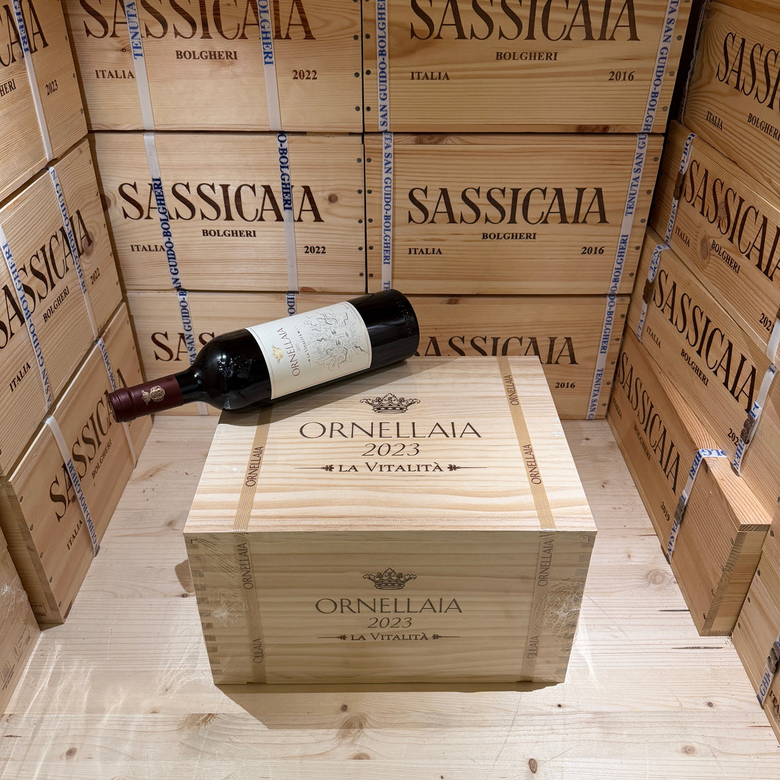 Ornellaia 2023 La Vitalità Bolgheri Superiore DOC - Cassa Legno 6 Bottiglie