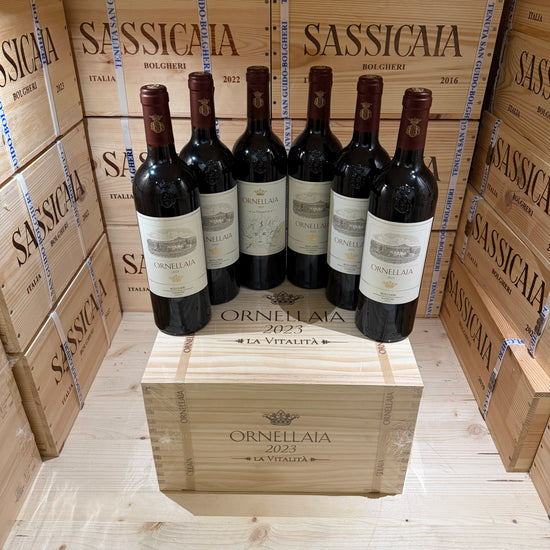 Ornellaia 2023 La Vitalità Bolgheri Superiore DOC - Cassa Legno 6 Bottiglie