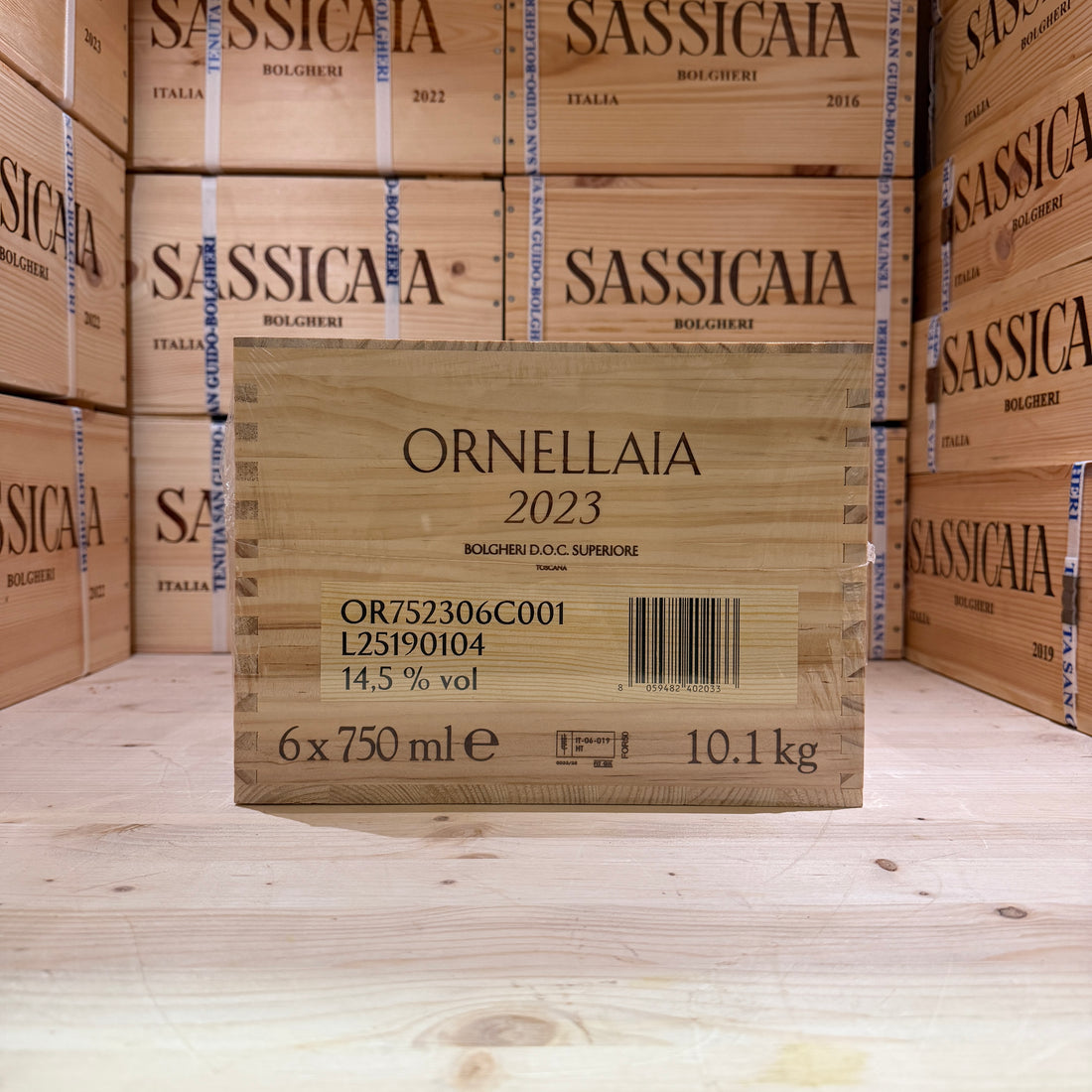 Ornellaia 2023 La Vitalità Bolgheri Superiore DOC - Cassa Legno 6 Bottiglie