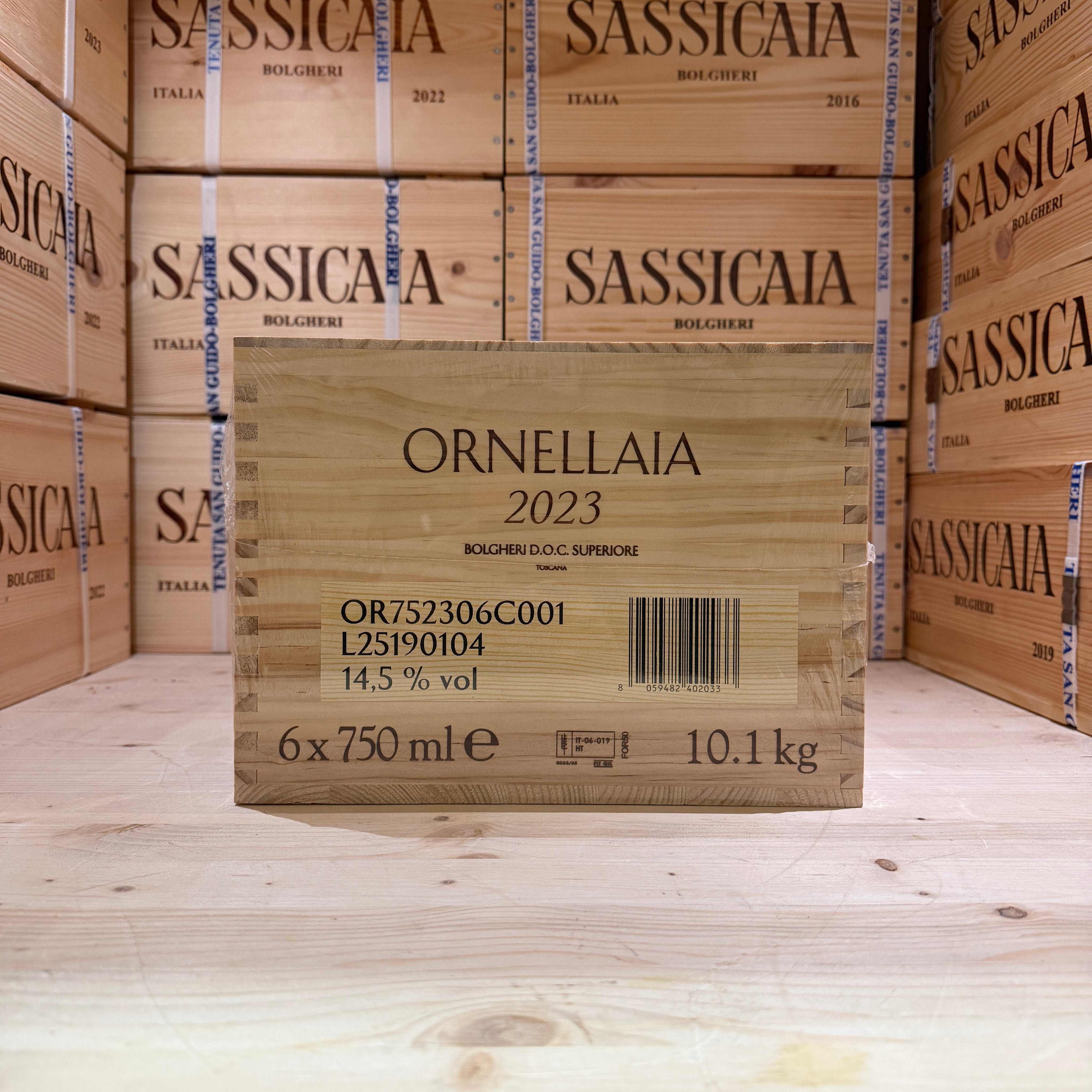 Ornellaia 2023 La Vitalità Bolgheri Superiore DOC - Cassa Legno 6 Bottiglie