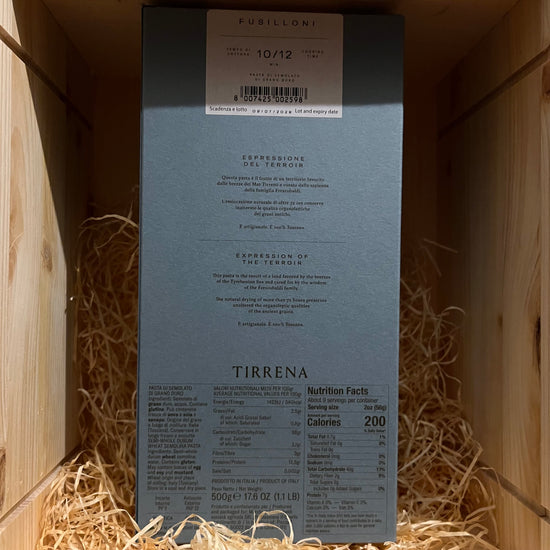 Pasta Tirrena Frescobaldi - Fusilloni 100% Made in Tuscany 500g