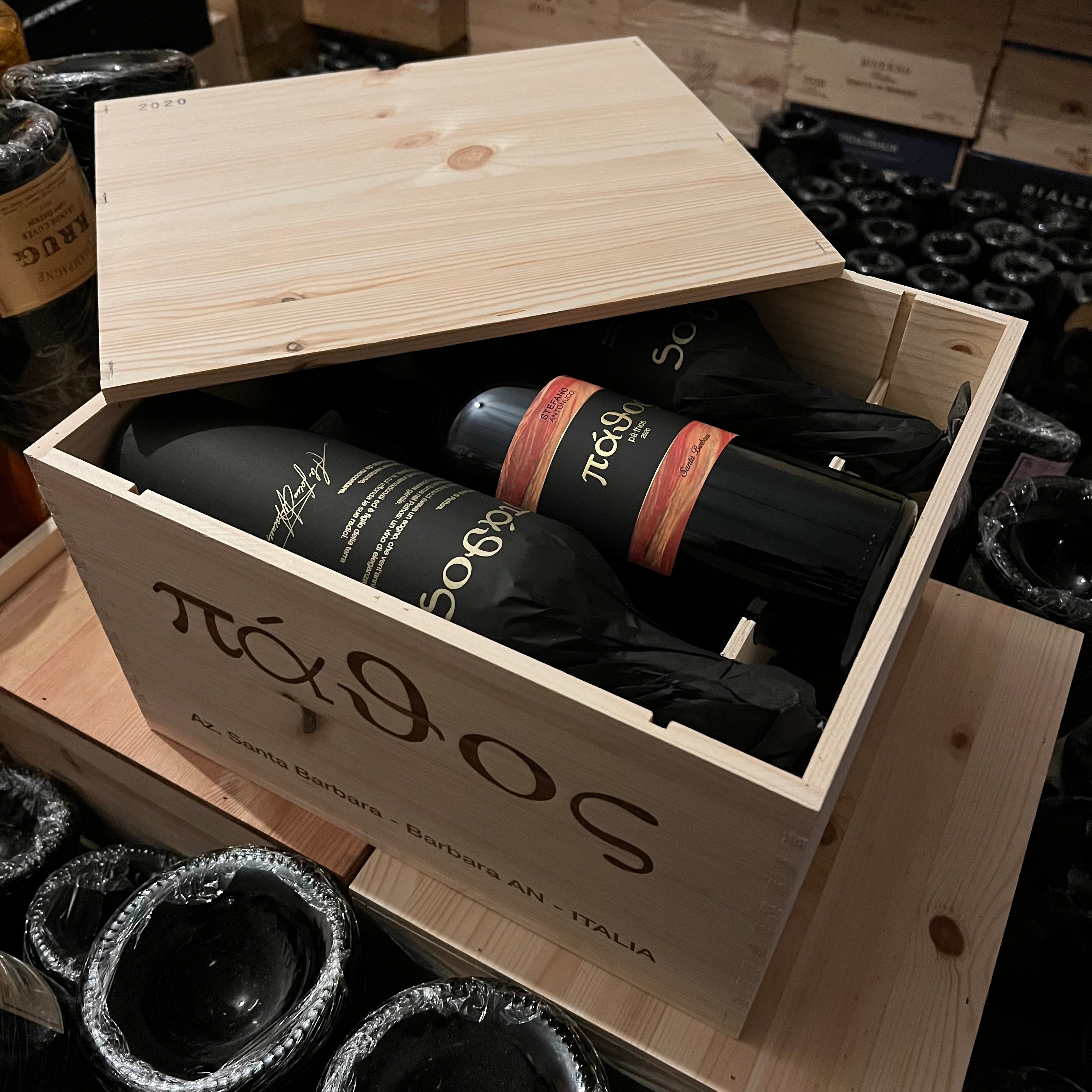 Pathos 2020 Marche Rosso IGT Santa Barbara - Cassa Legno 6 Bottiglie
