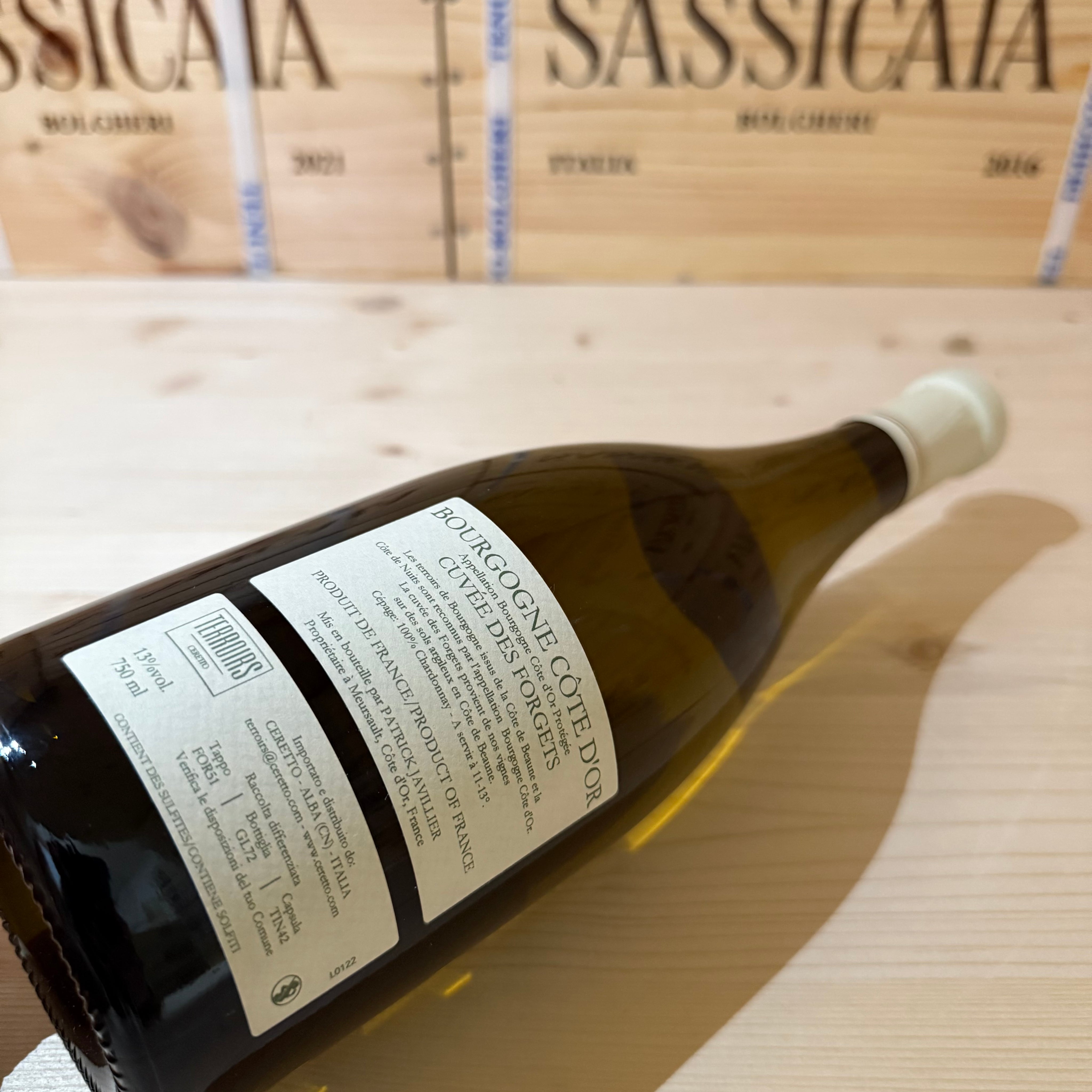 Patrick Javillier Bourgogne Blanc Cuvée de Forgets 2022