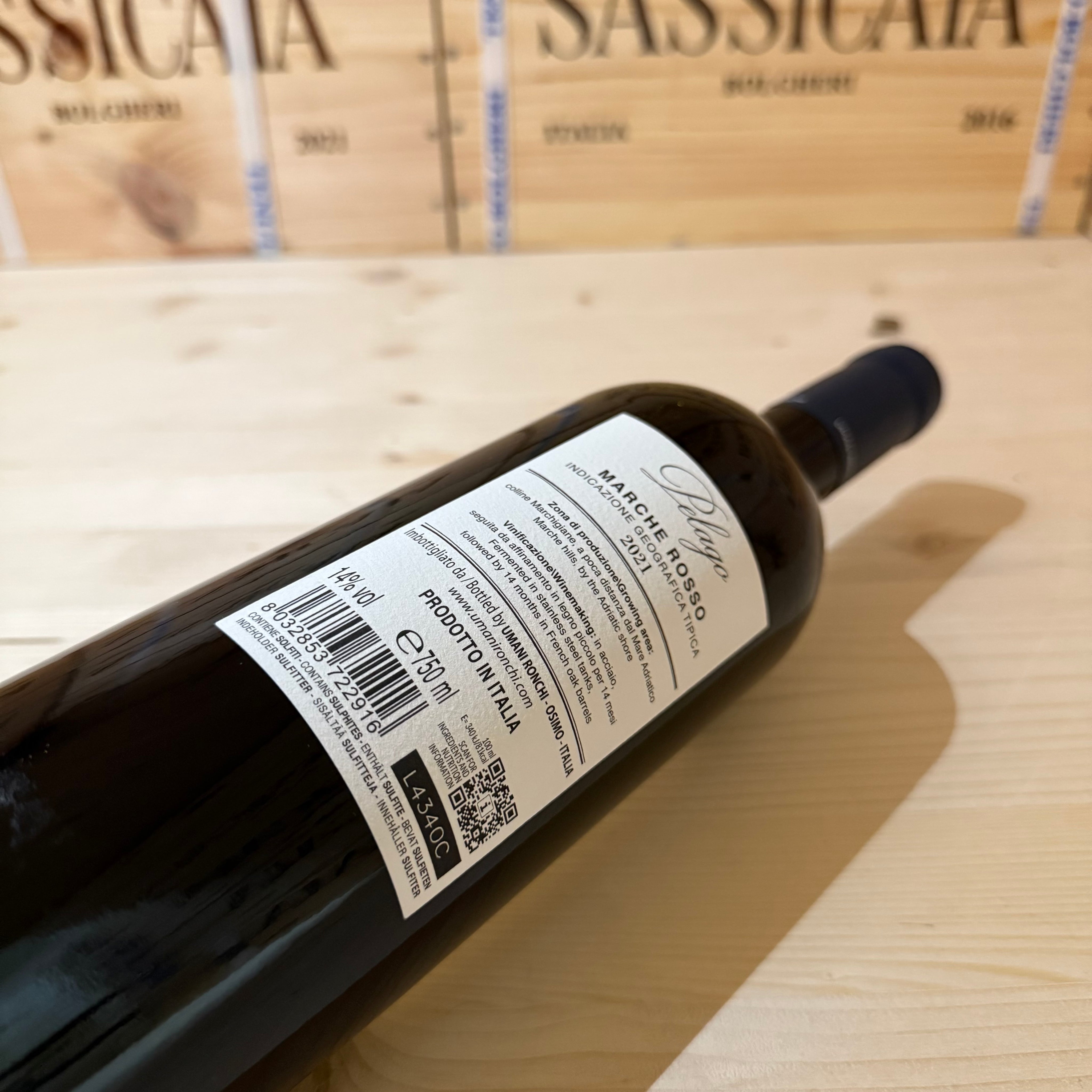 Pelago 2021 Umani Ronchi Marche Rosso IGT