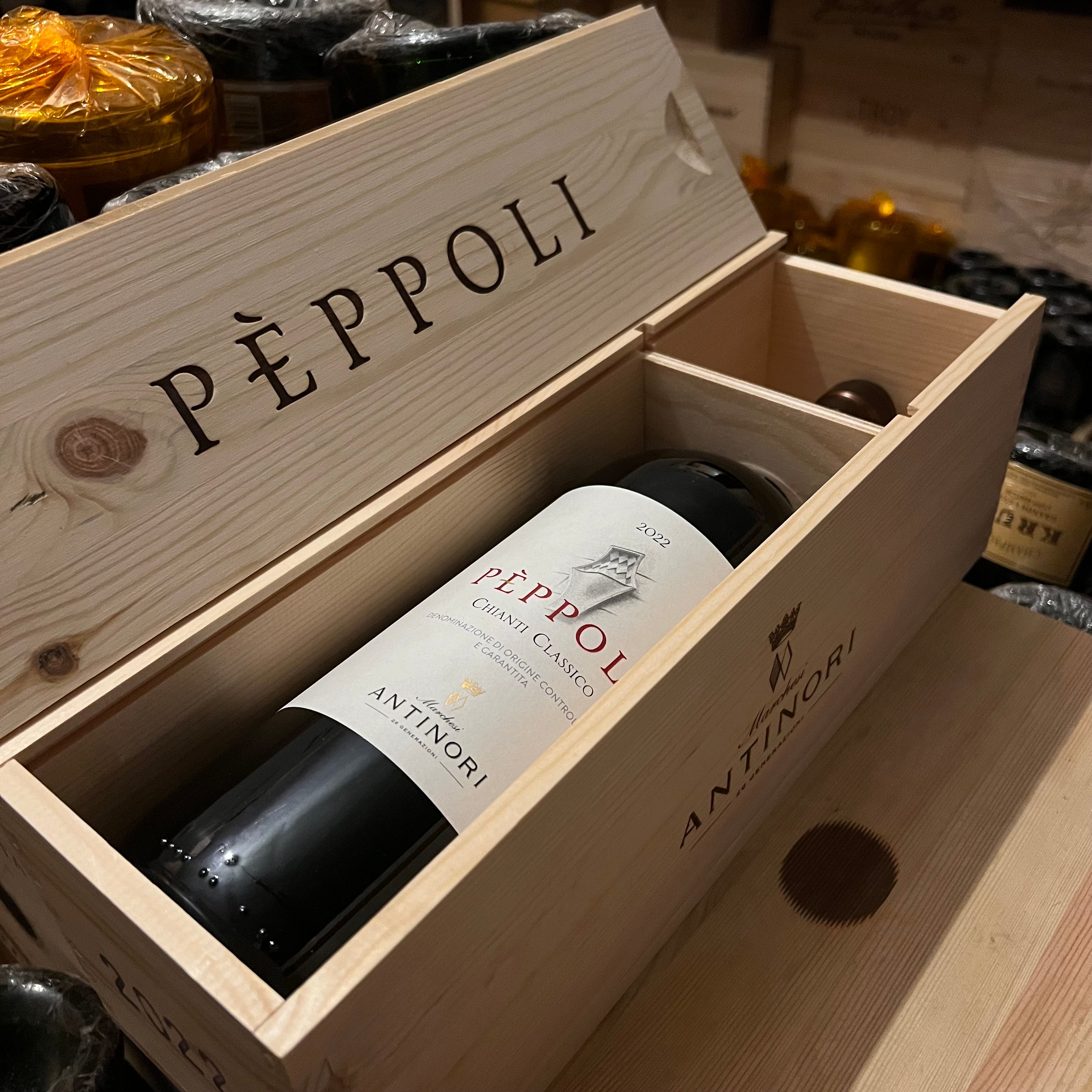 Peppoli Chianti Classico DOCG 2022 Magnum Marchesi Antinori - in Cassa Legno