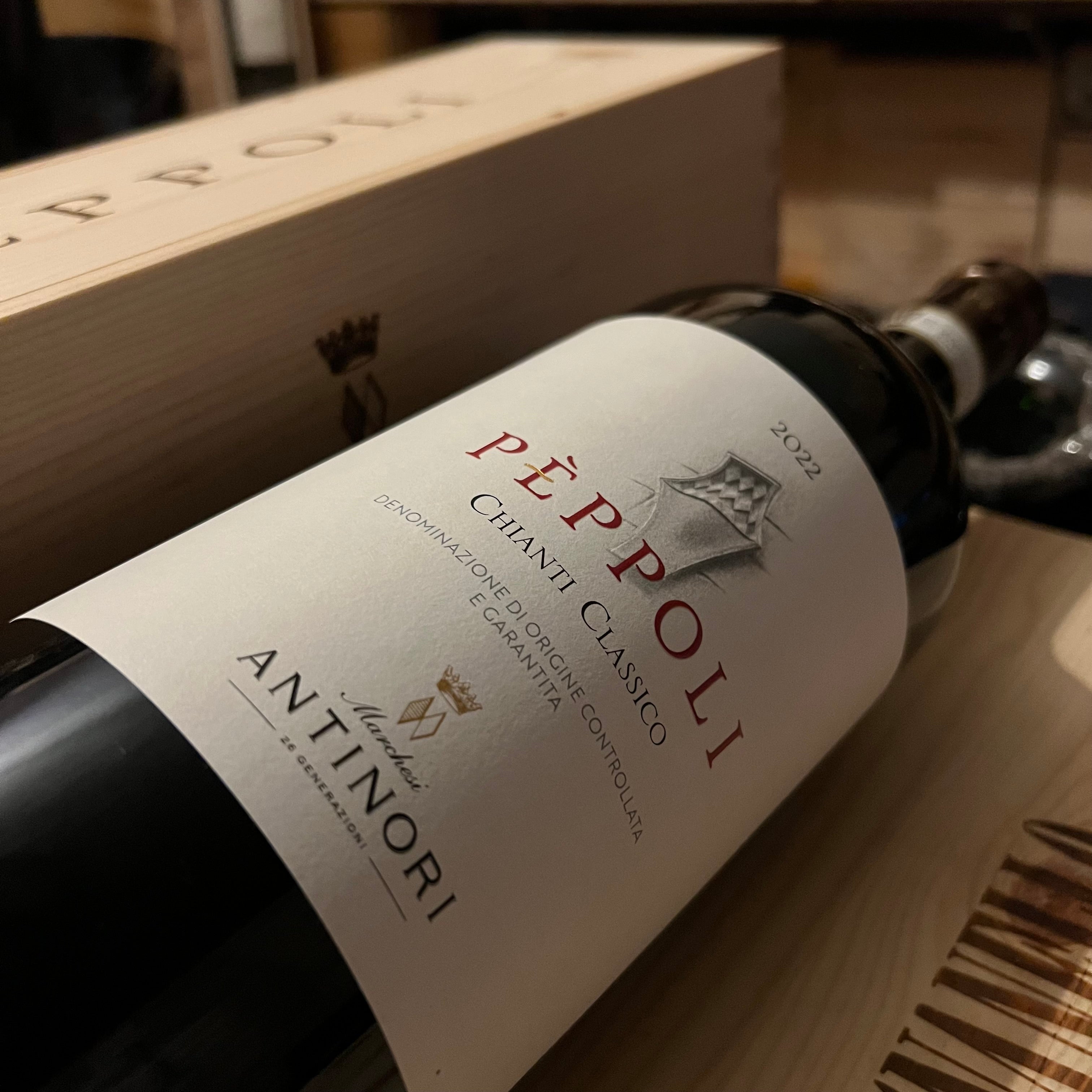 Peppoli Chianti Classico DOCG 2022 Magnum Marchesi Antinori - in Cassa Legno