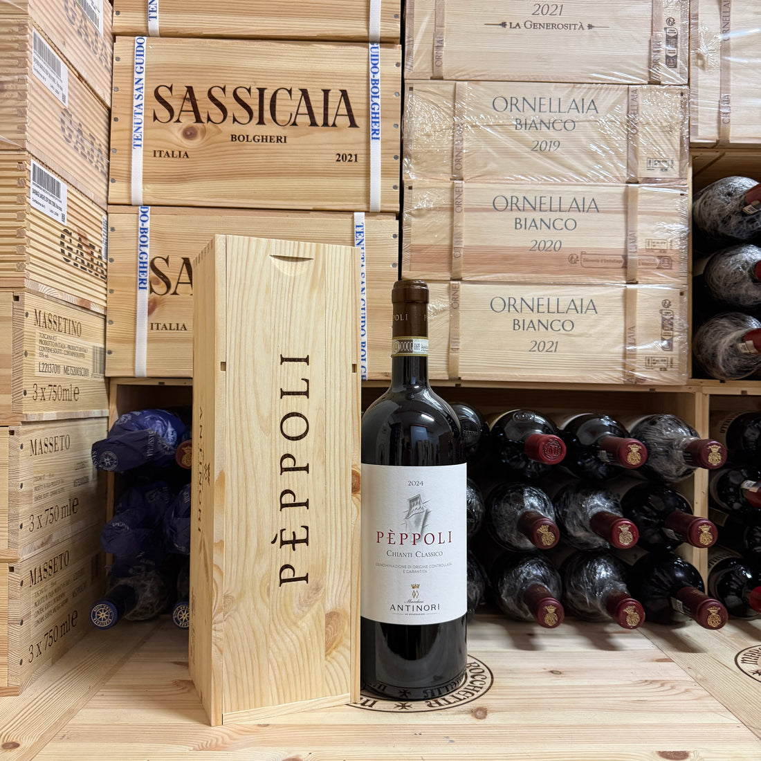 Peppoli Chianti Classico DOCG 2024 Magnum Marchesi Antinori - in Cassa Legno