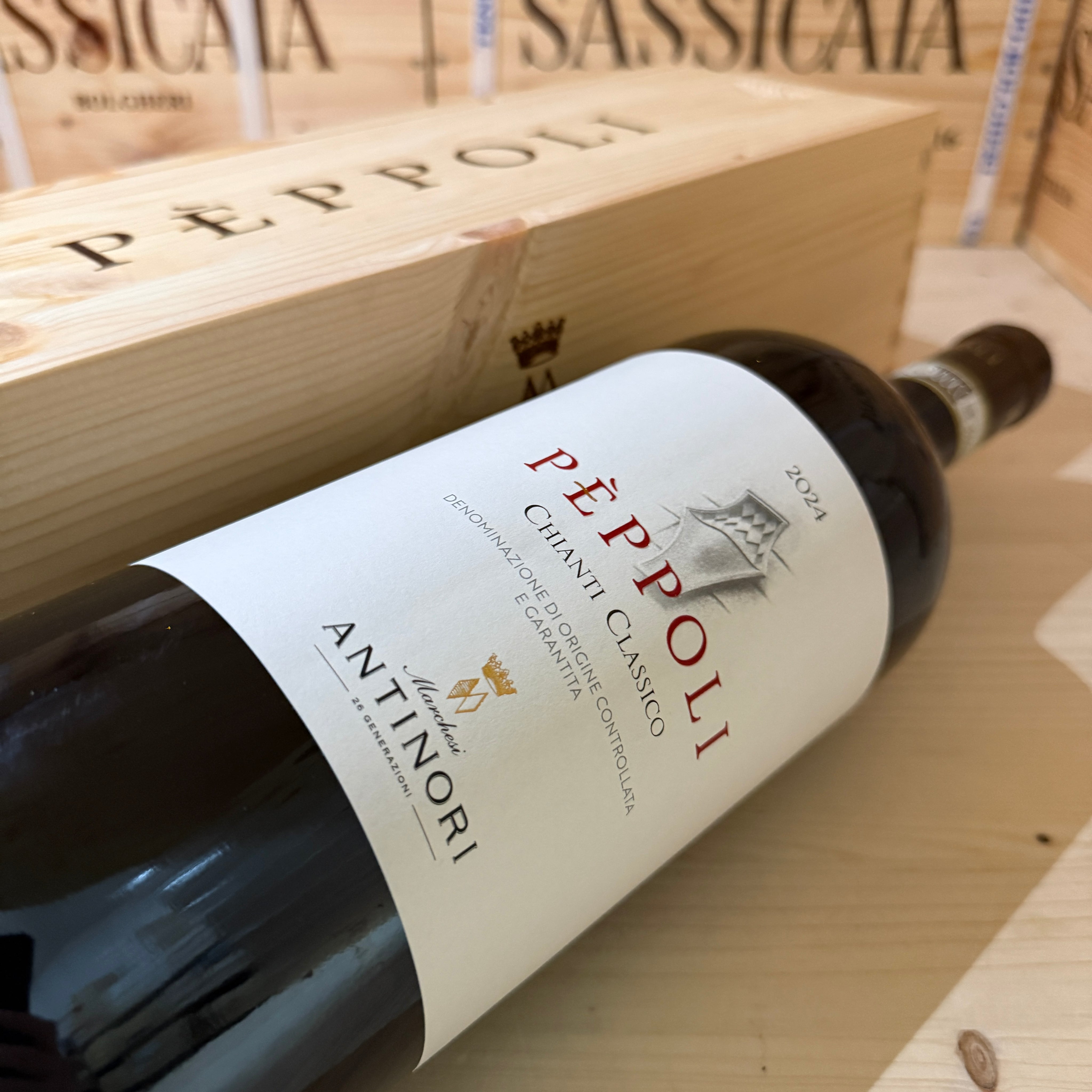 Peppoli Chianti Classico DOCG 2024 Magnum Marchesi Antinori - in Cassa Legno