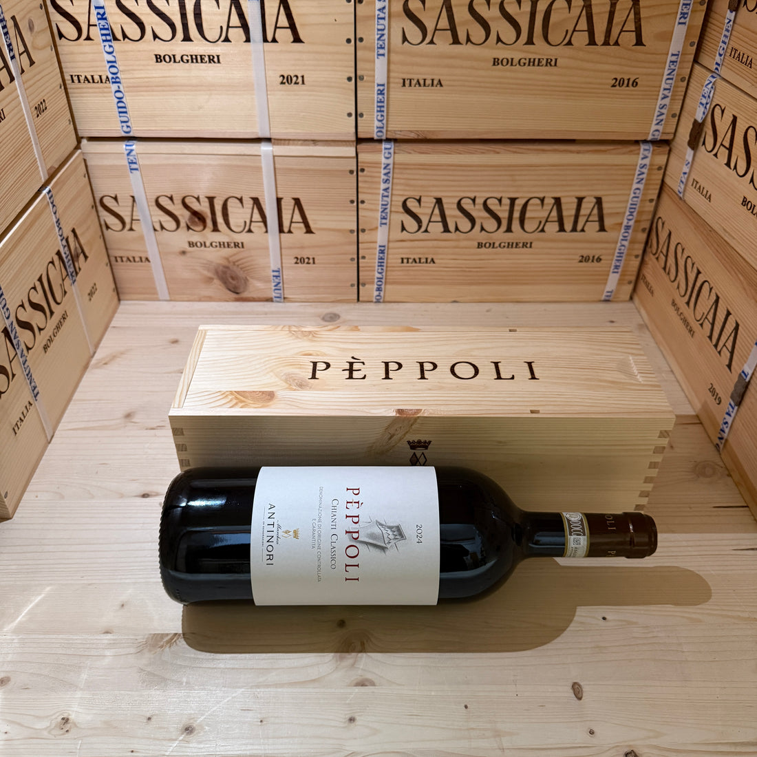 Peppoli Chianti Classico DOCG 2024 Magnum Marchesi Antinori - in Cassa Legno