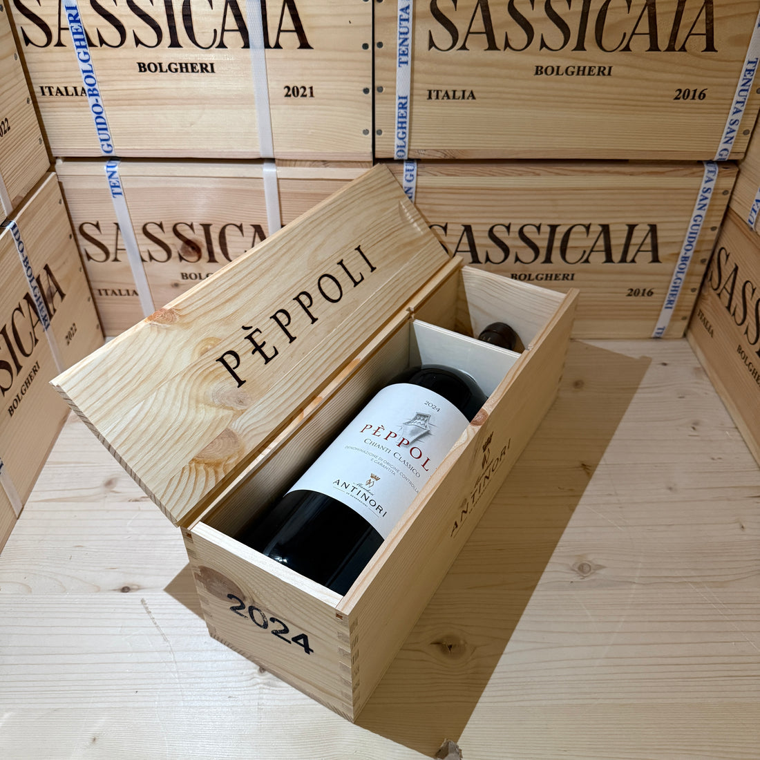 Peppoli Chianti Classico DOCG 2024 Magnum Marchesi Antinori - in Cassa Legno
