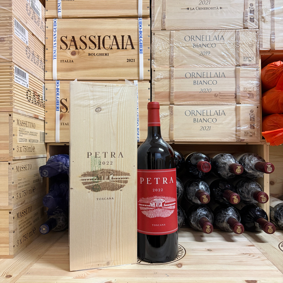 Petra 2022 Magnum Toscana Rosso IGT - in Cassa Legno