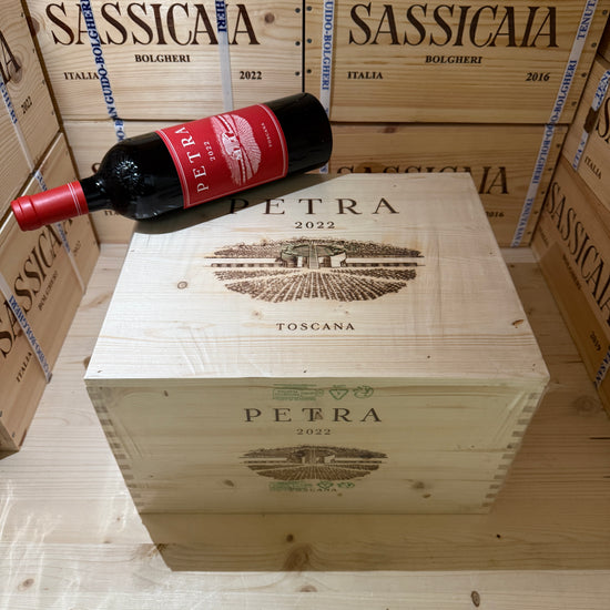 Petra 2022 Toscana Rosso IGT - Cassa Legno 6 Bottiglie