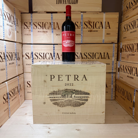 Petra 2022 Toscana Rosso IGT - Cassa Legno 6 Bottiglie